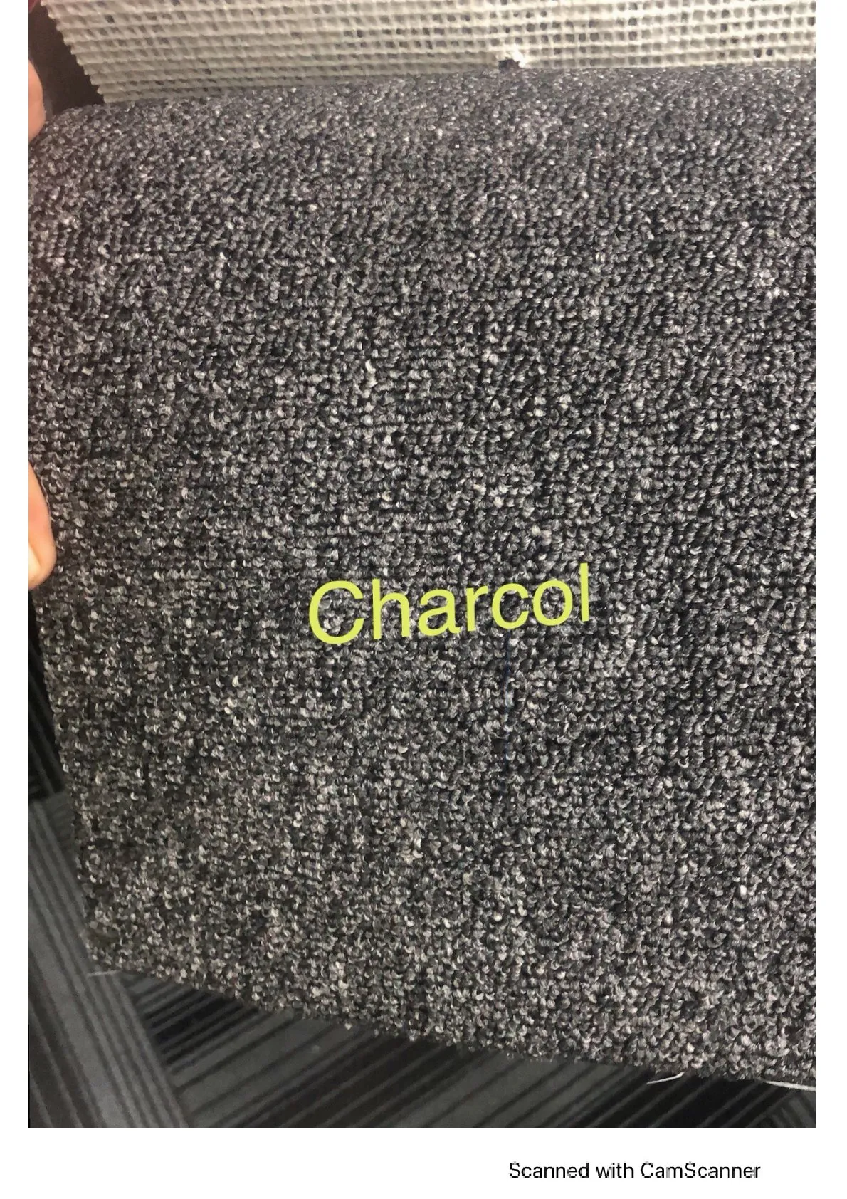 Rainbow Carpet Tile Charcoal - Durable and Stylish Flooring