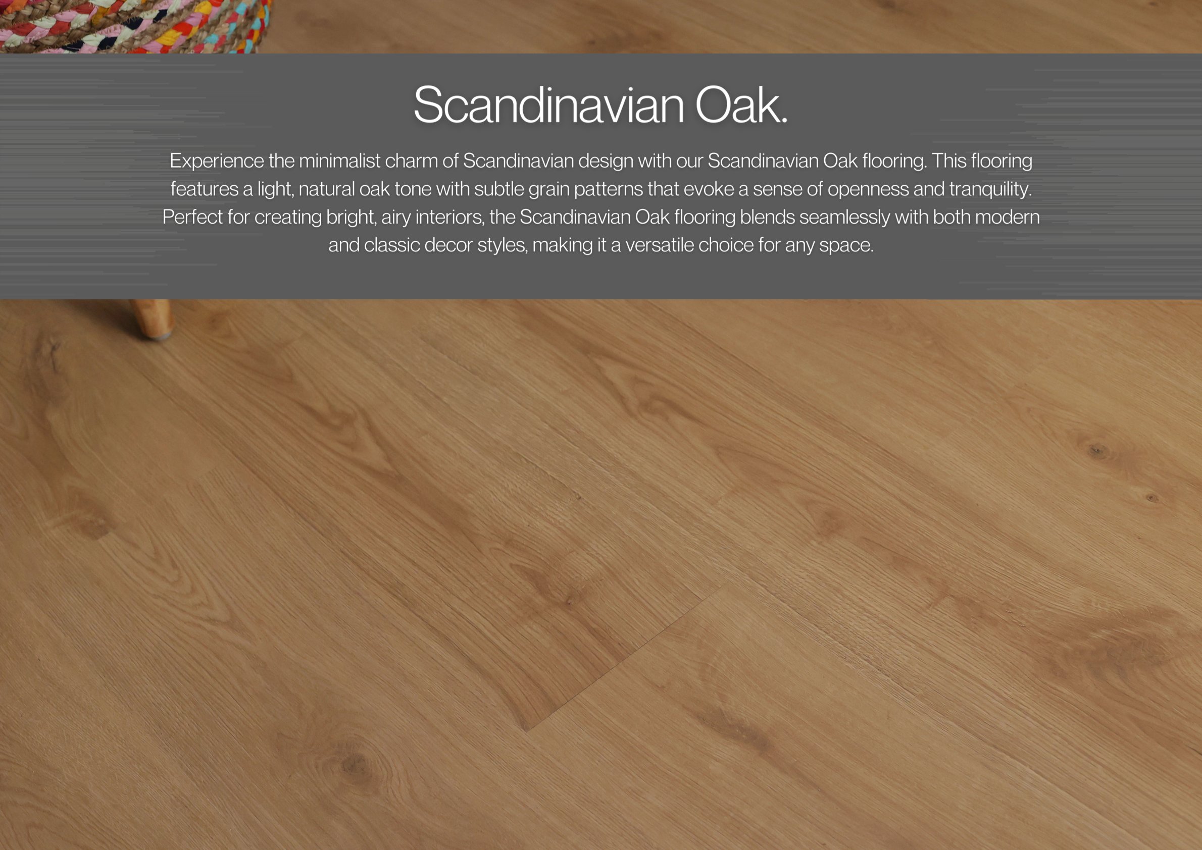 Scandinavian Oak Laminate Flooring – Krraft County