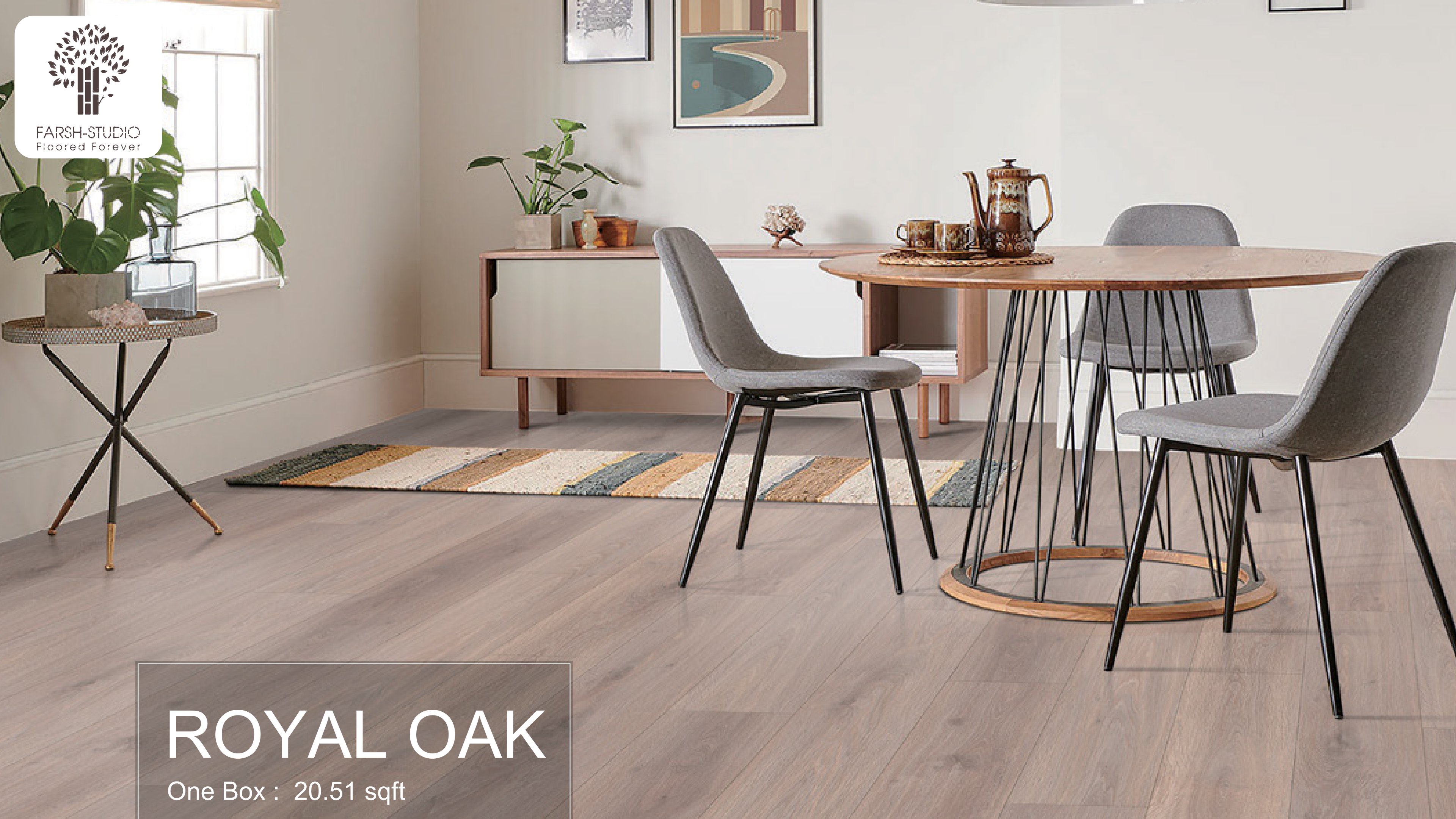 Royal Oak Smartline Laminate Flooring 8mm