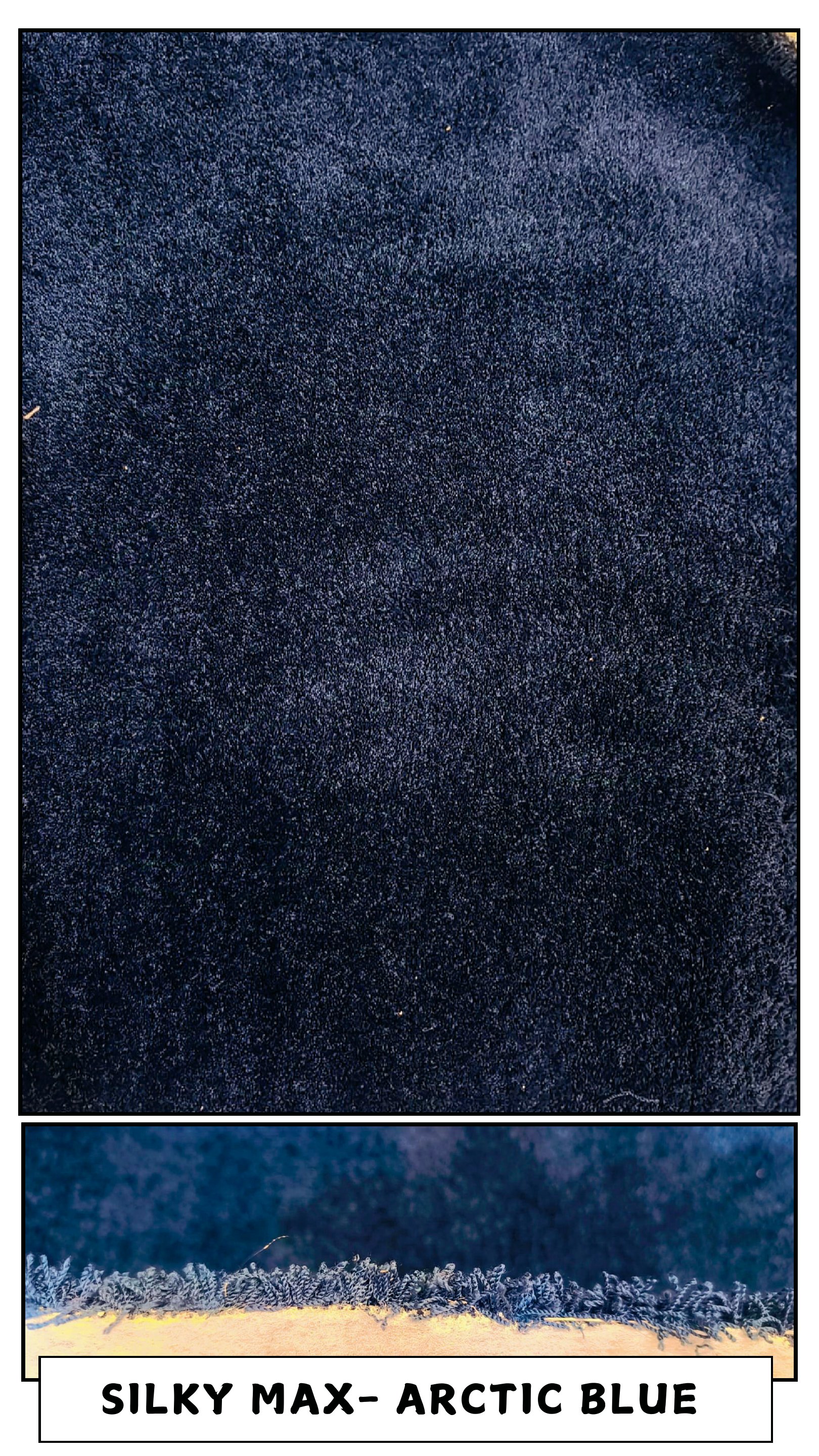 Silky Max Carpet Tile - Arctic Blue