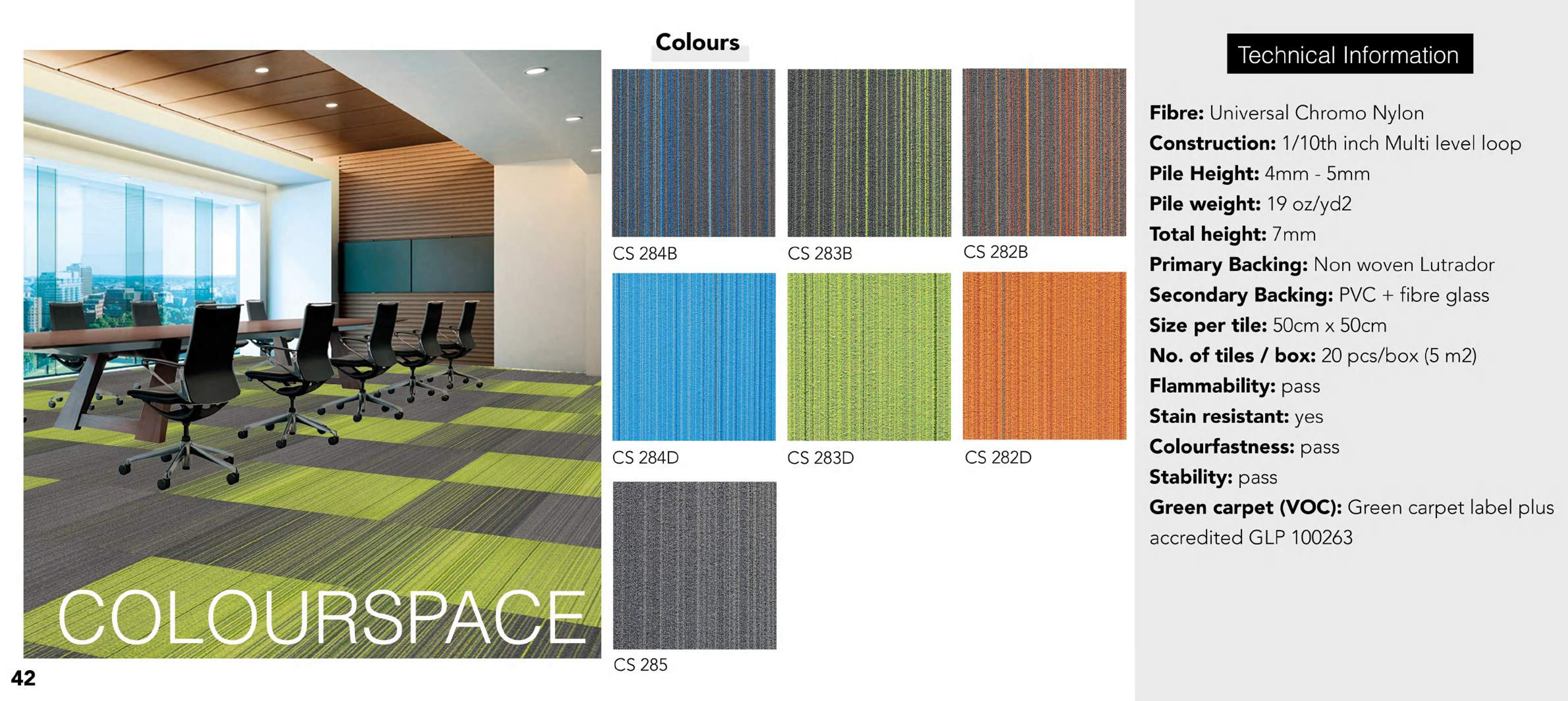 colourspace Carpet Tile CS-284B | Durable & Stylish Flooring