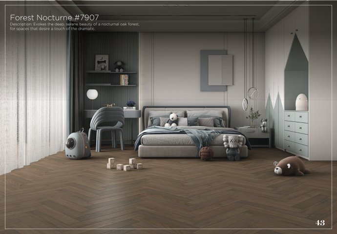 Forest Nocturne #7907 Lamiwood Laminate Wood Flooring 8MM