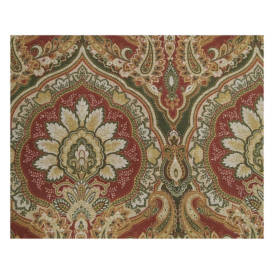 Jaamavar Thames Fabric - Polyester Cotton Linen Blend Serial No.310