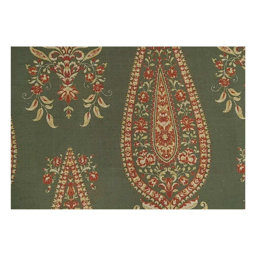 Jaamavar Thames Fabric - Polyester Cotton Linen Blend Serial No.312