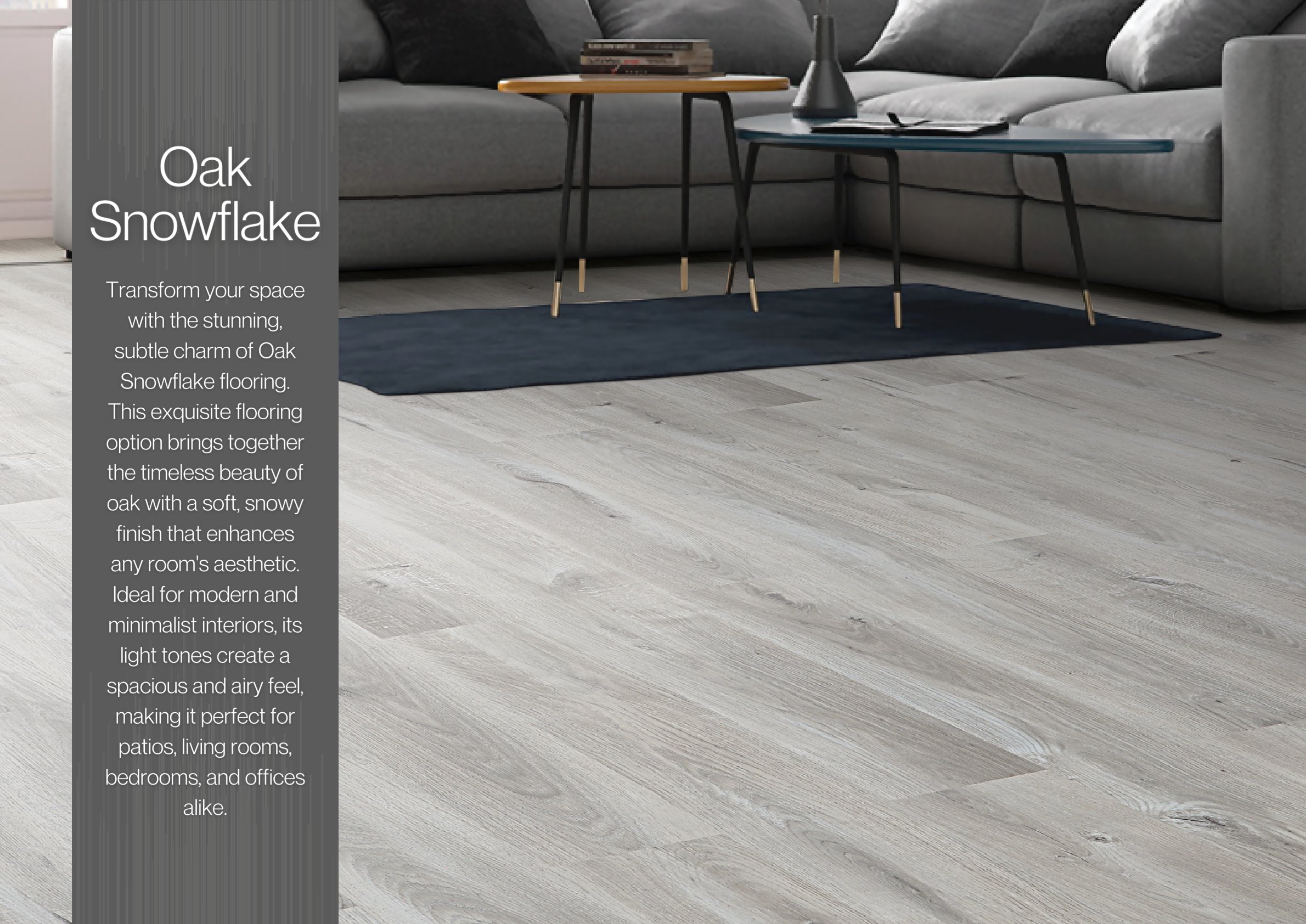 Oak Snowflake - Kraft County Laminate Flooring