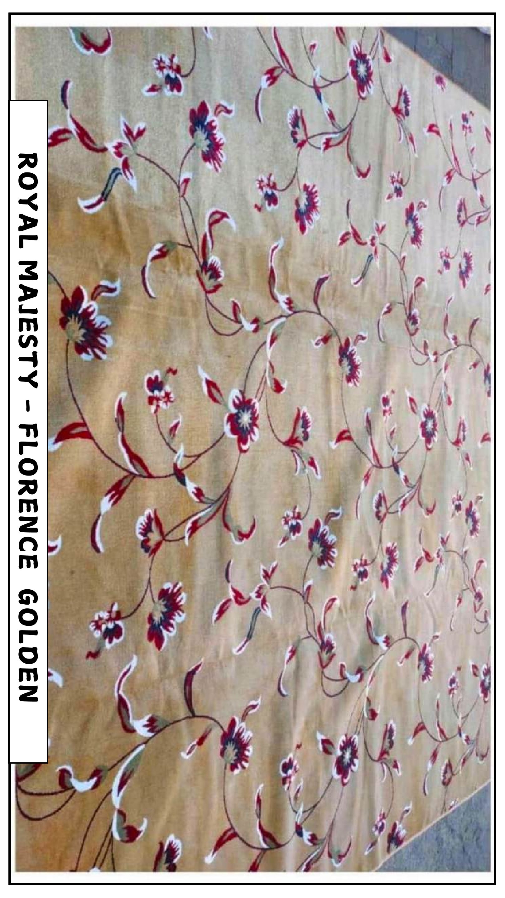 Royal Majesty Carpet Tile - Florence Gold