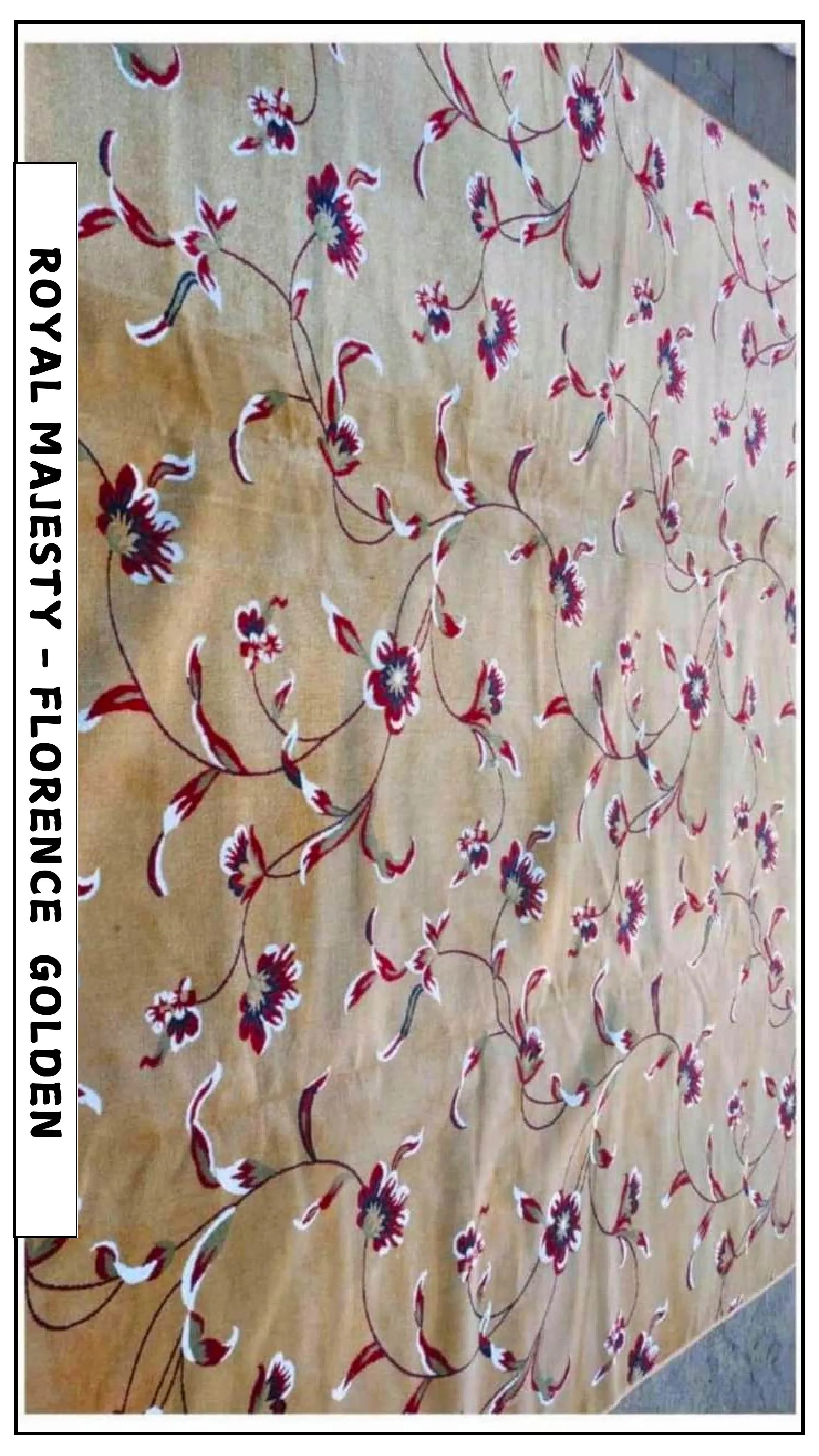 Royal Majesty Carpet Tile - Florence Gold
