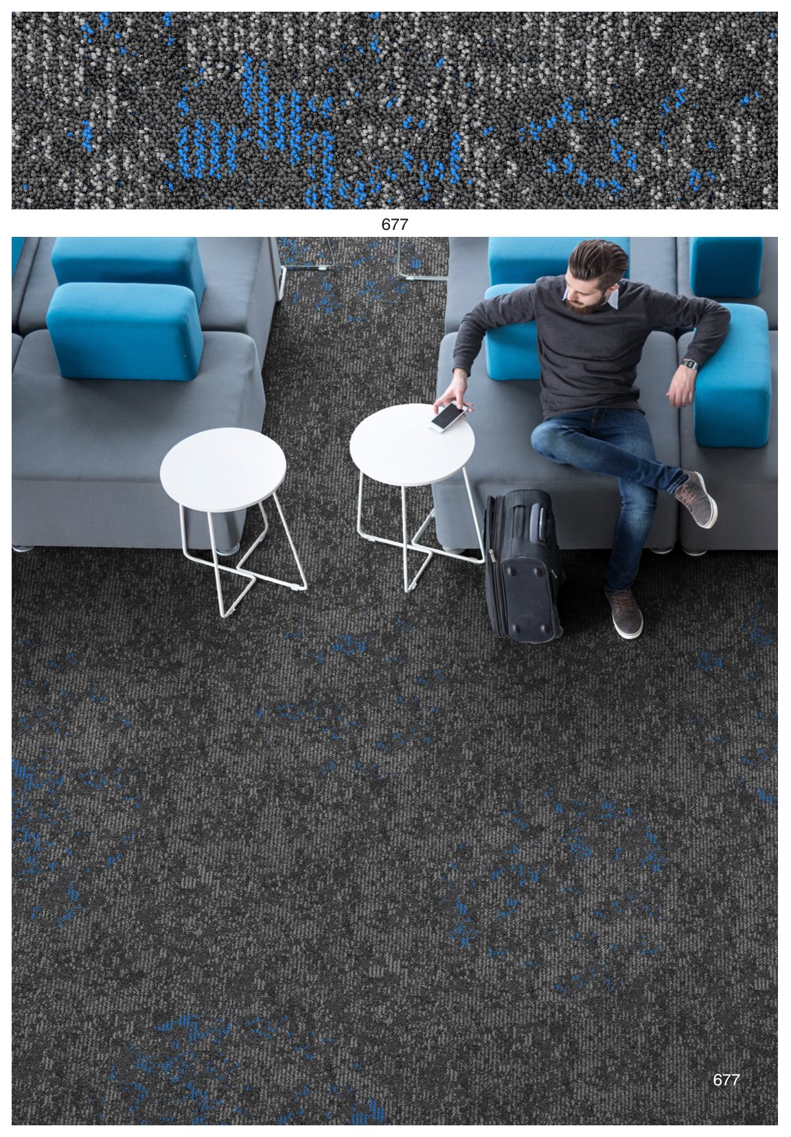 Forest Carpet Tile - 677 | Premium Flooring Solution