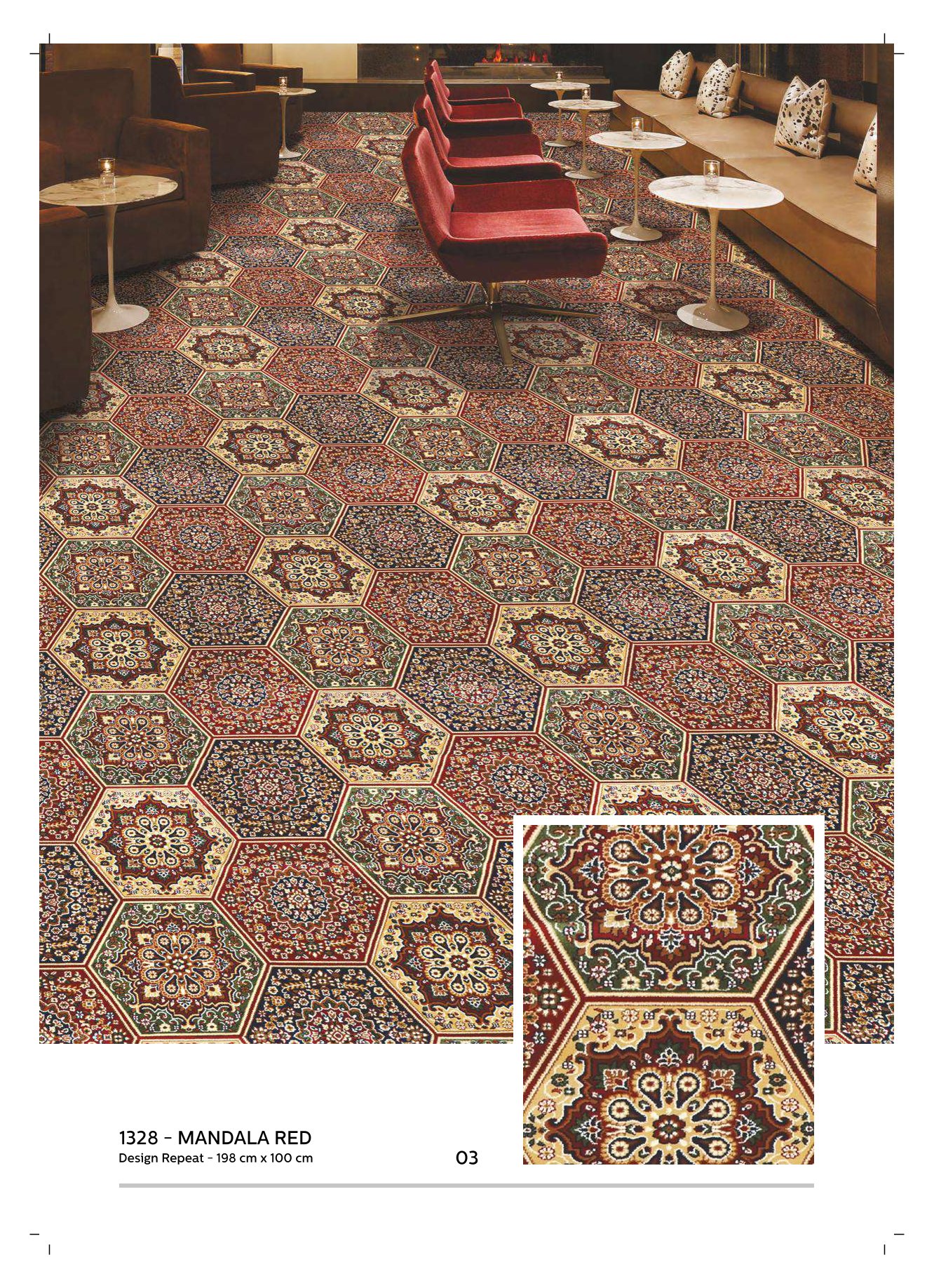 Classic Wilton Carpet Roll -03