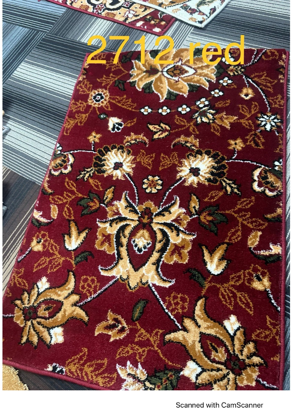 Blossom Carpet Tile - Red | Durable & Stylish Flooring