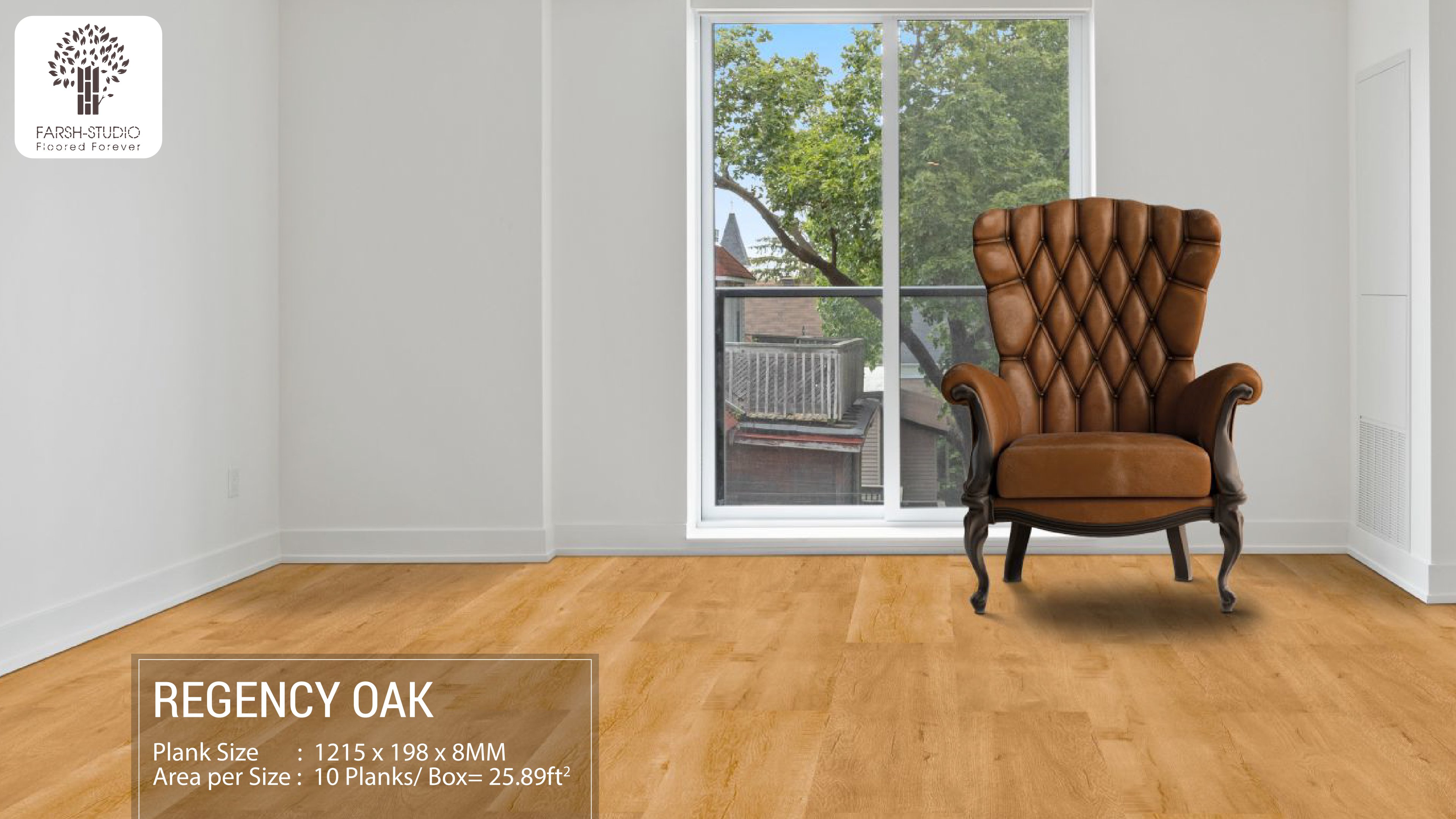 Regency Oak - 8mm Farsh Xpression Laminate Flooring