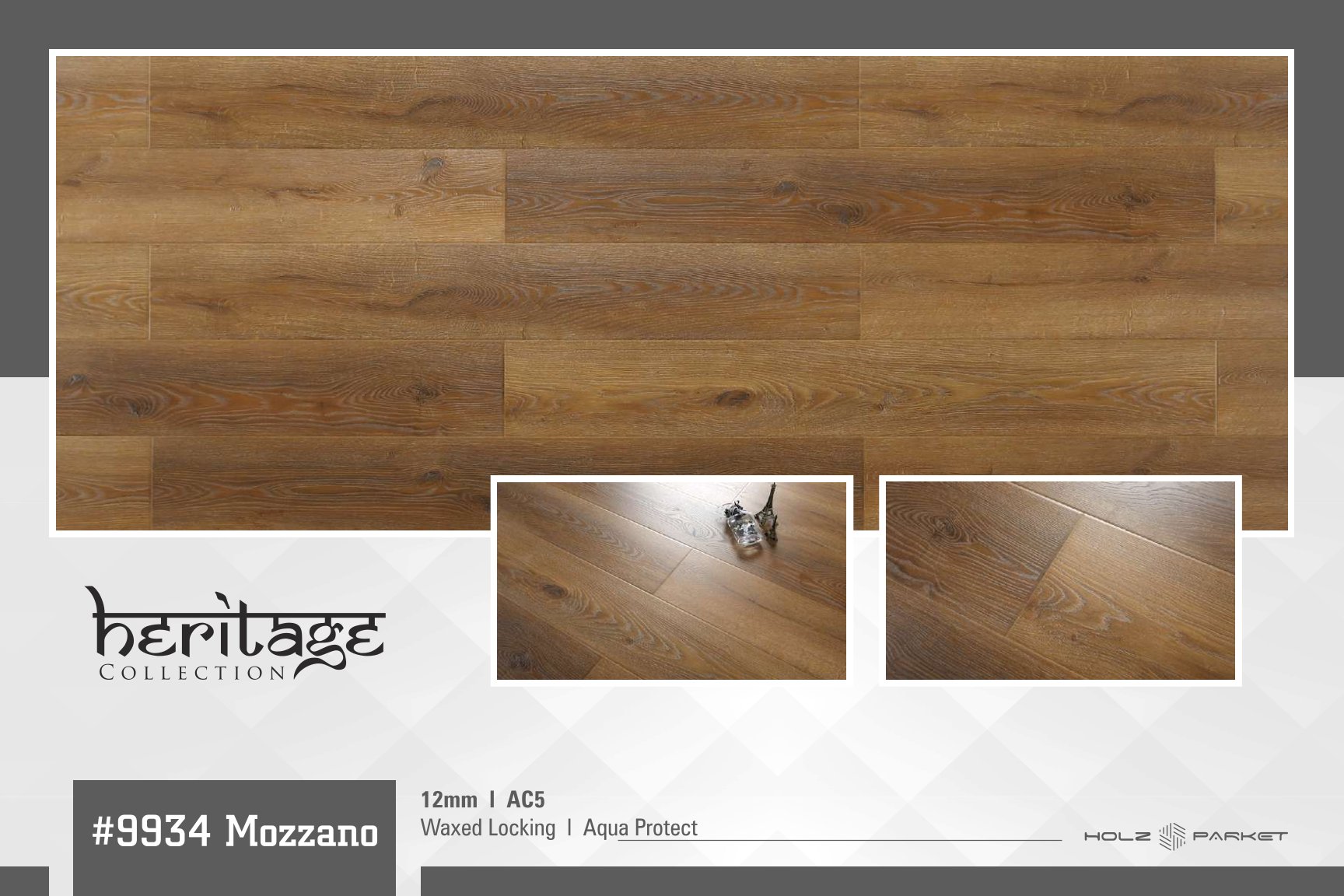 MOZZANO Heritage Lamiwood Laminate Flooring 12MM