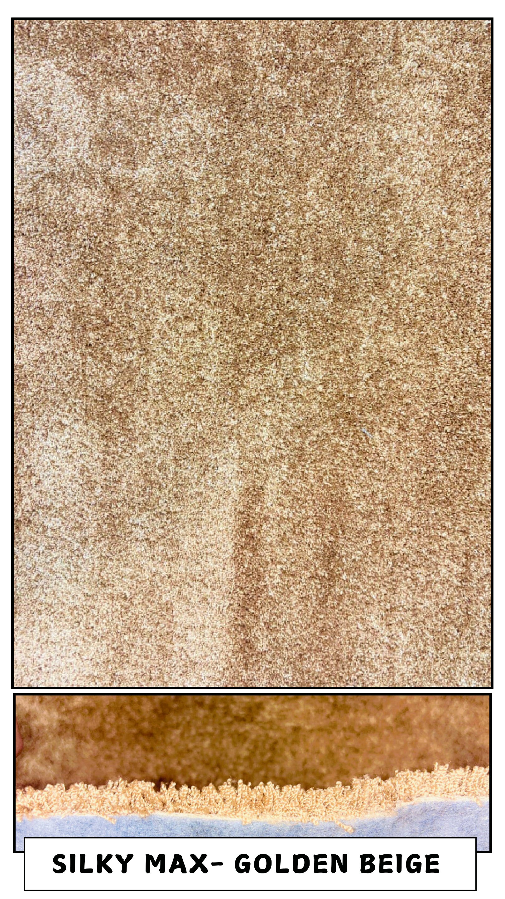 Silky Max Carpet Tile Golden Beige – Elegant & Durable