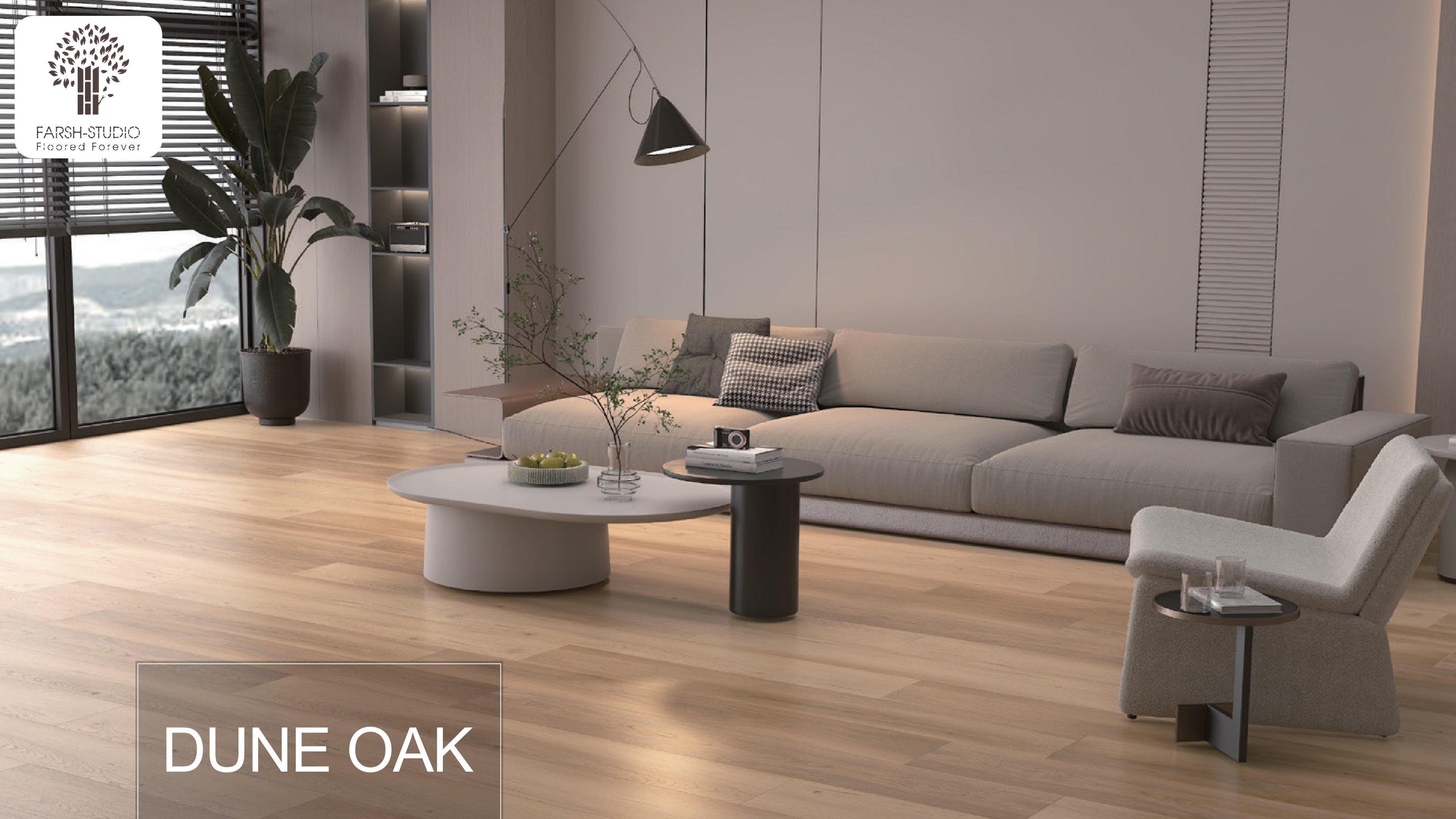 Dune Oak Farsh Ocean 8mm Laminate Flooring