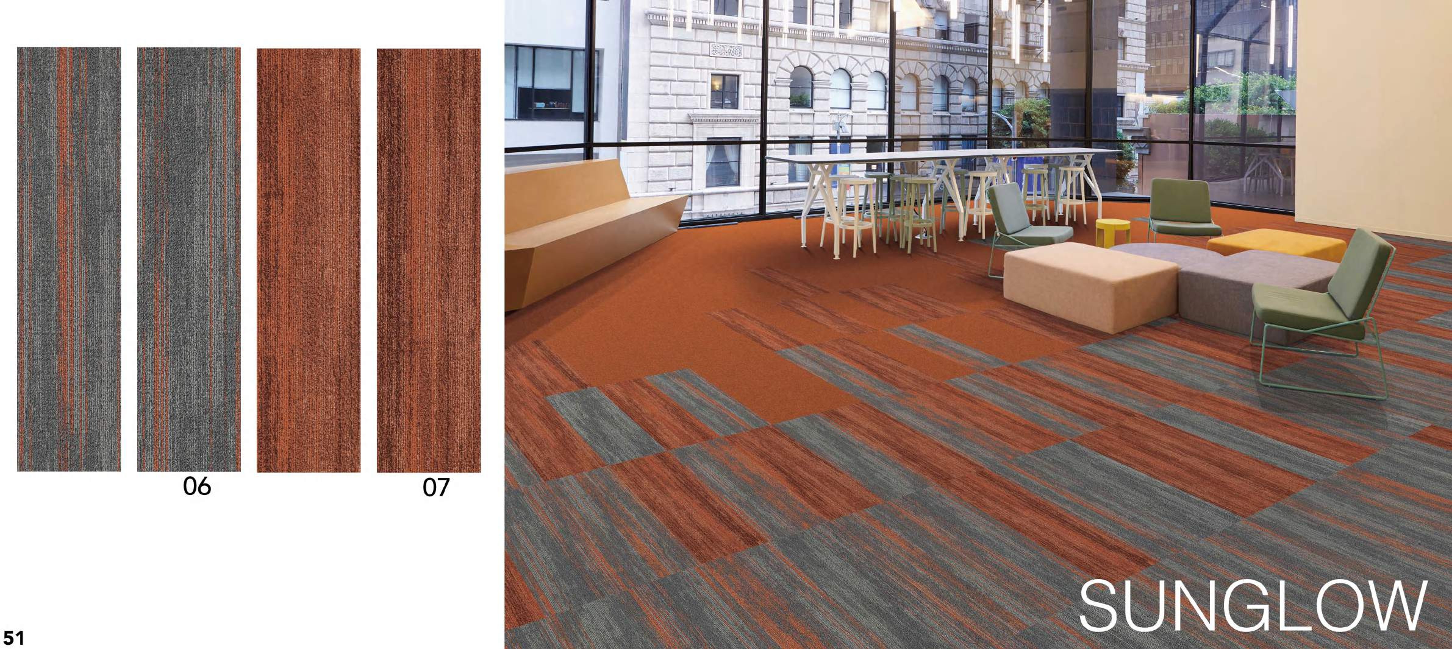 Sunglow Carpet Tile 06-07 | Durable & Stylish Flooring