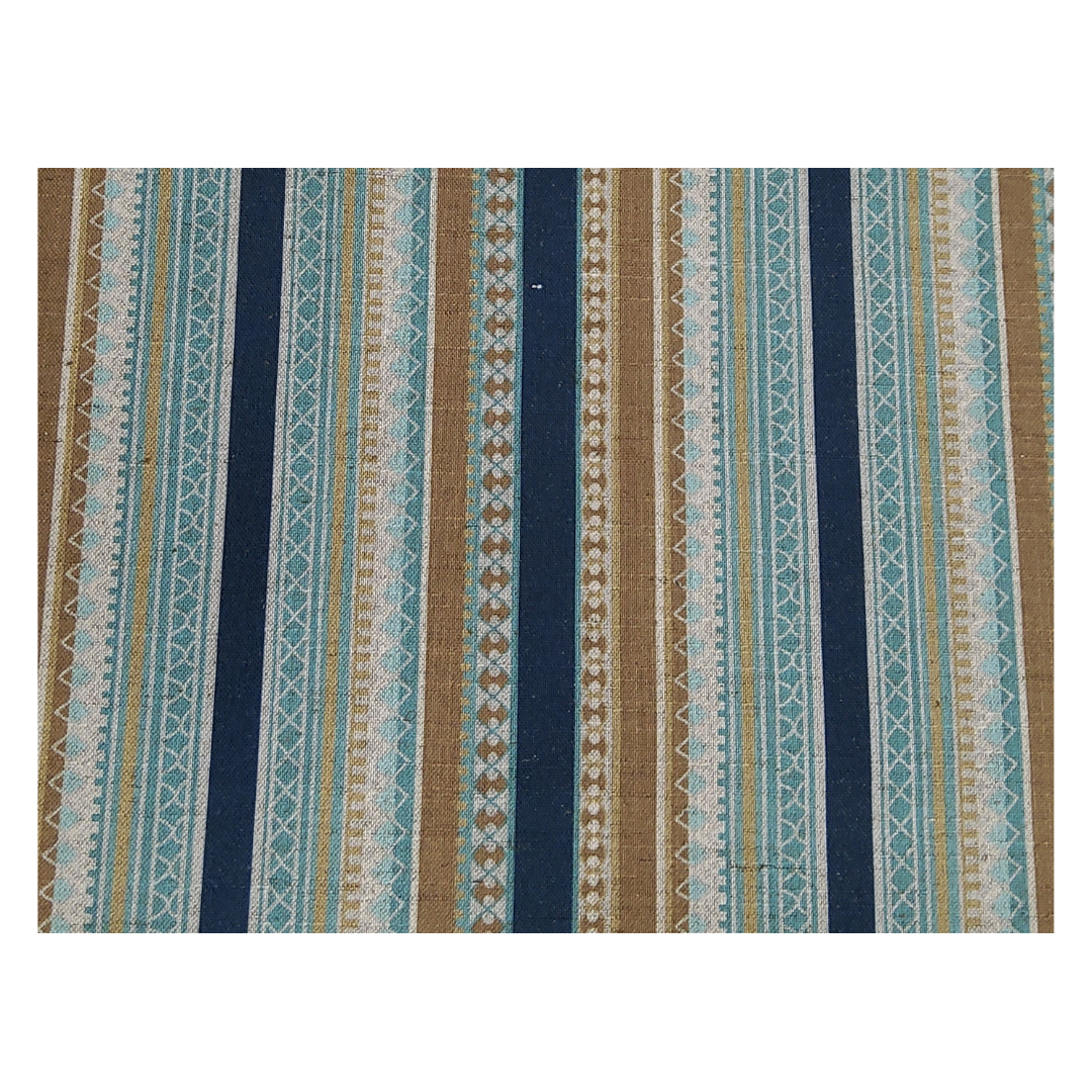 Jaamavar Thames Fabric - Polyester Cotton Linen Blend Serial No.316