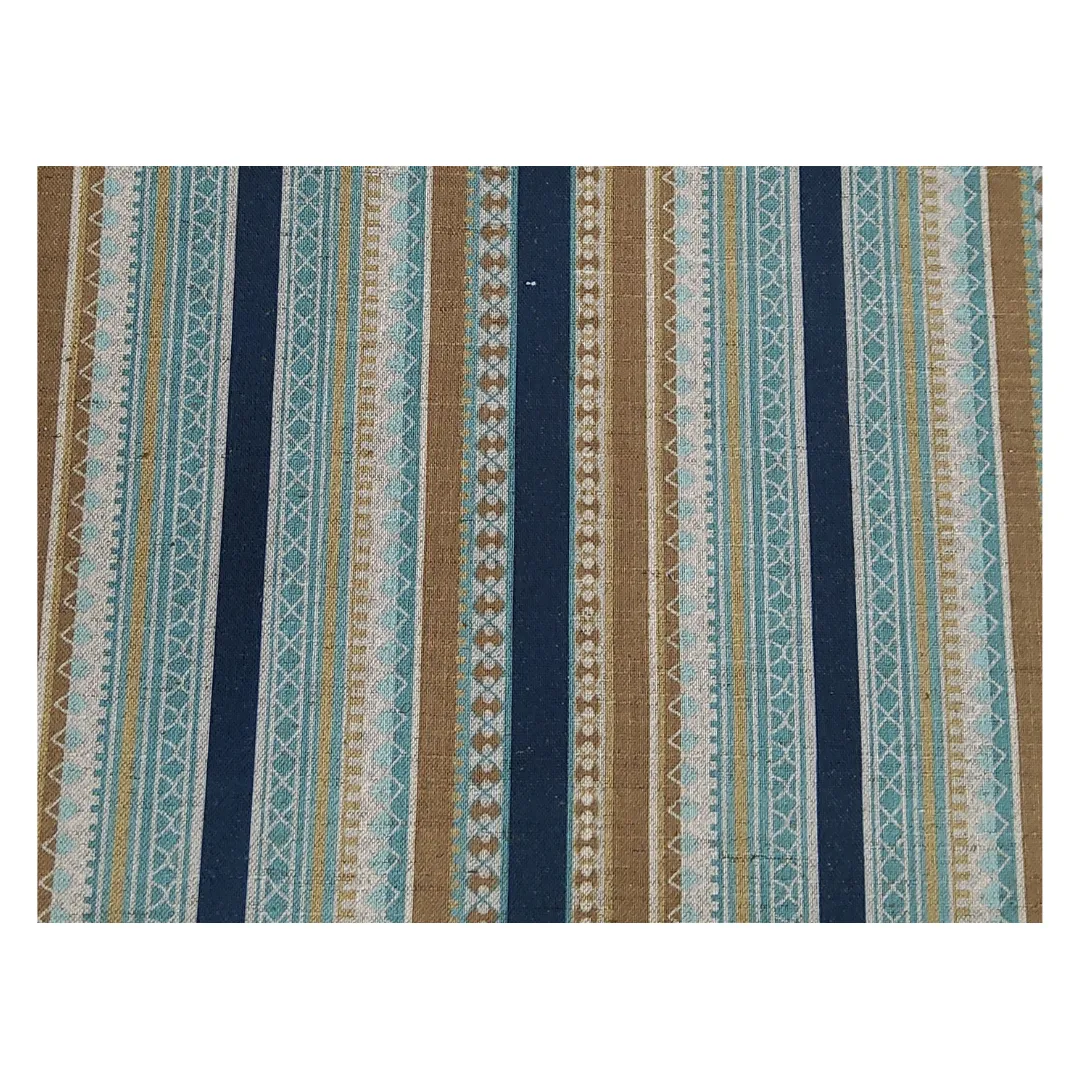 Jaamavar Thames Fabric - Polyester Cotton Linen Blend Serial No.316