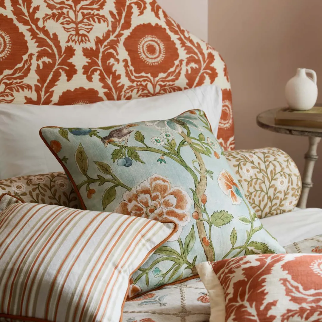 Mirabell 04 Pure Cotton Fabric - Upholstery Grade