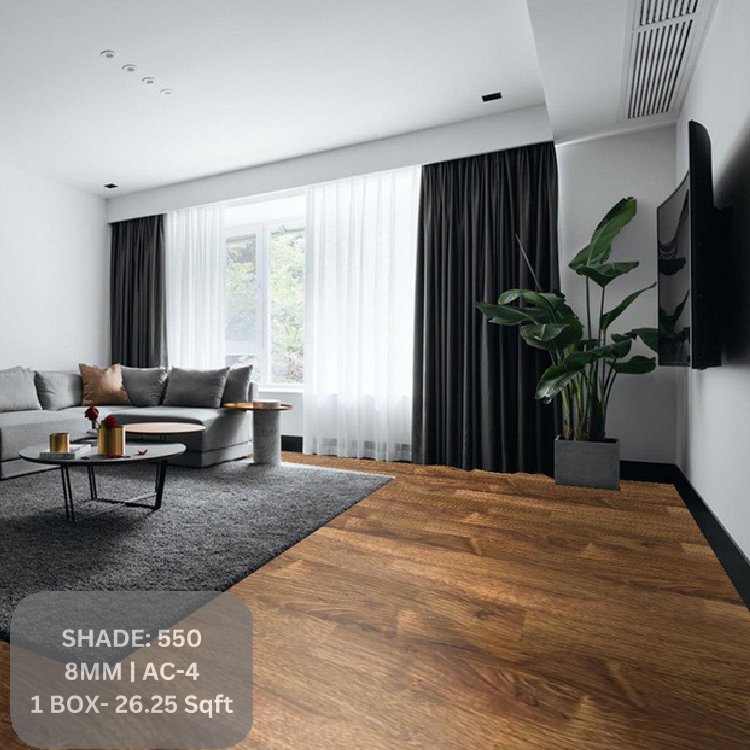 550 Hi Floor 8mm Laminate Wooden Flooring