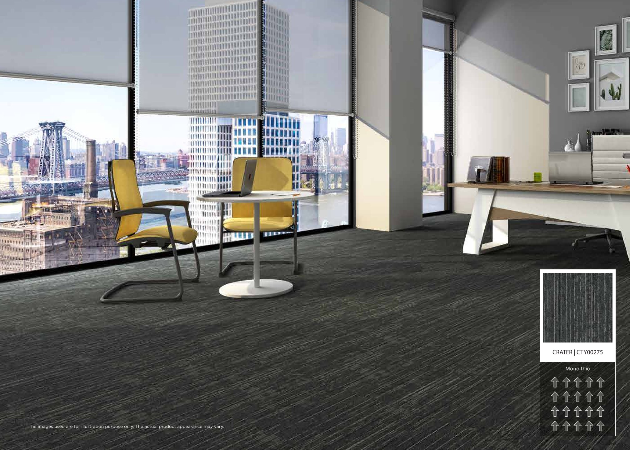 Urban Streaks Look Book Carpet Tile CTY00275