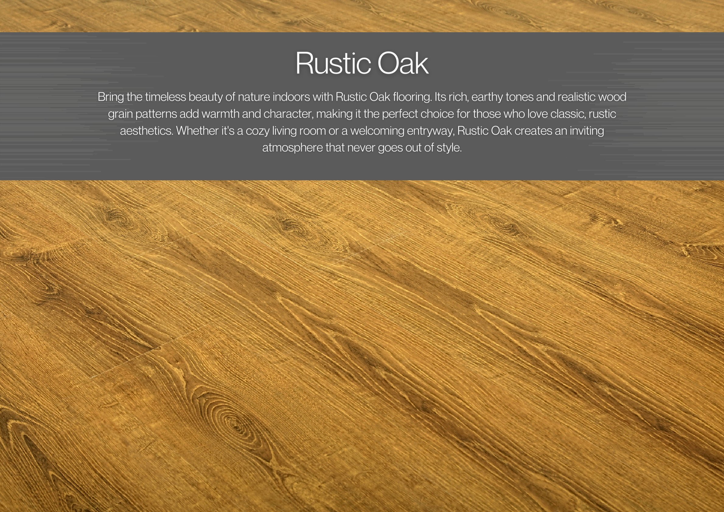 Rustic Oak - Kraft County Laminate Flooring