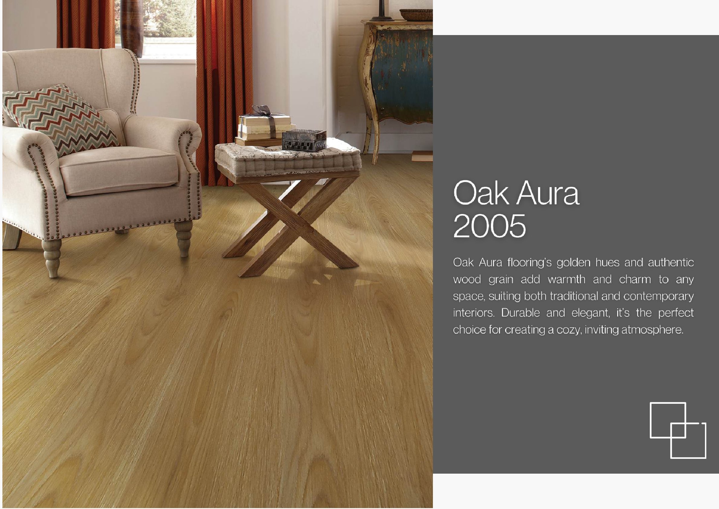 Oak Aura 2005 Krraft Vesting Laminate Flooring