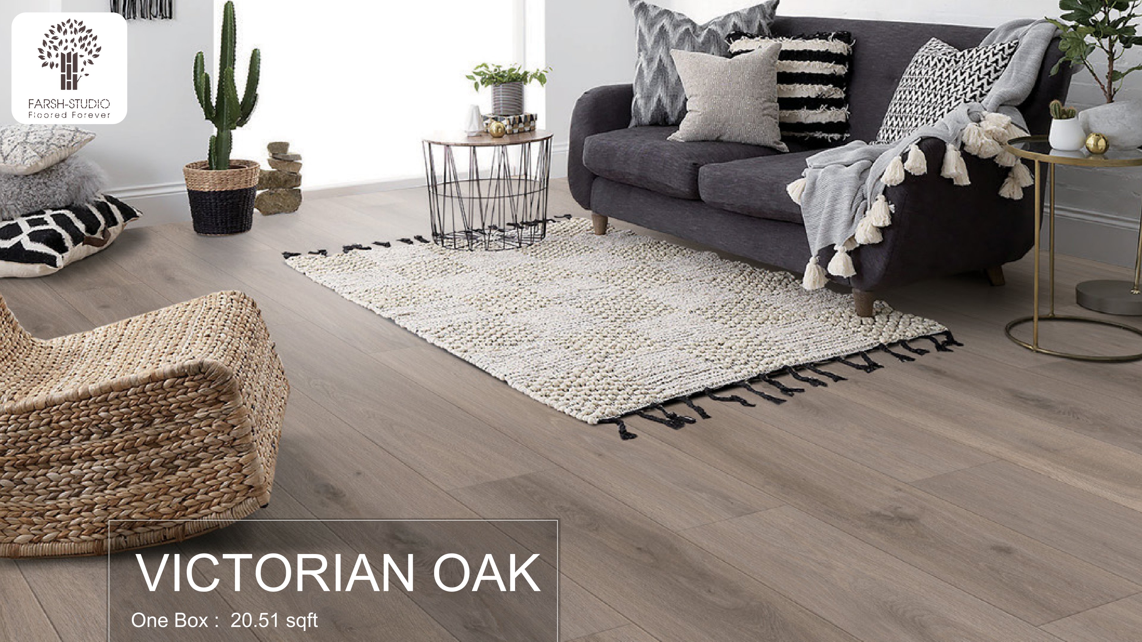 Victorian Oak - Farsh Smartline 8mm Laminate Flooring