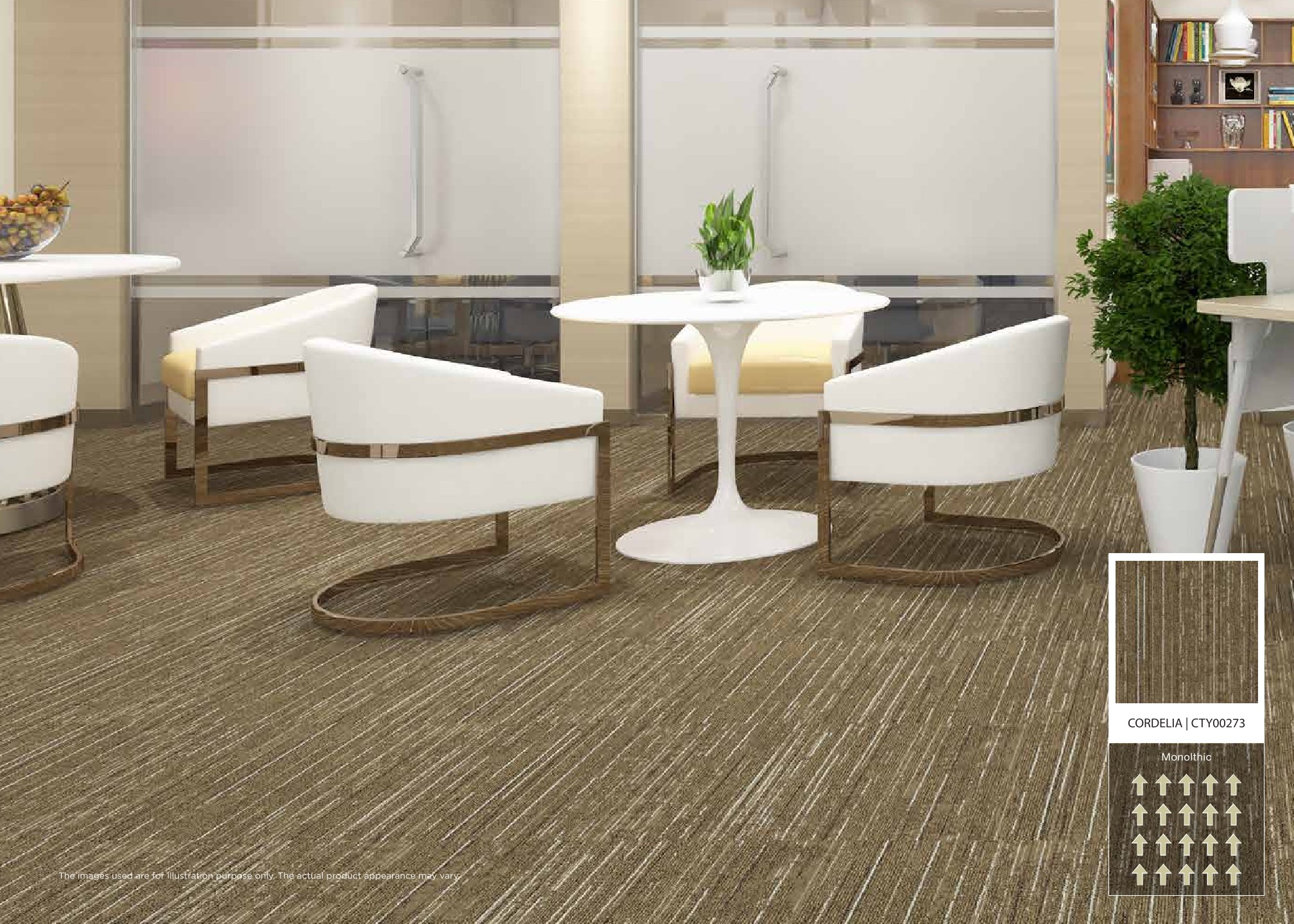 Urban Streaks Look Book Carpet Tile - CTY00273