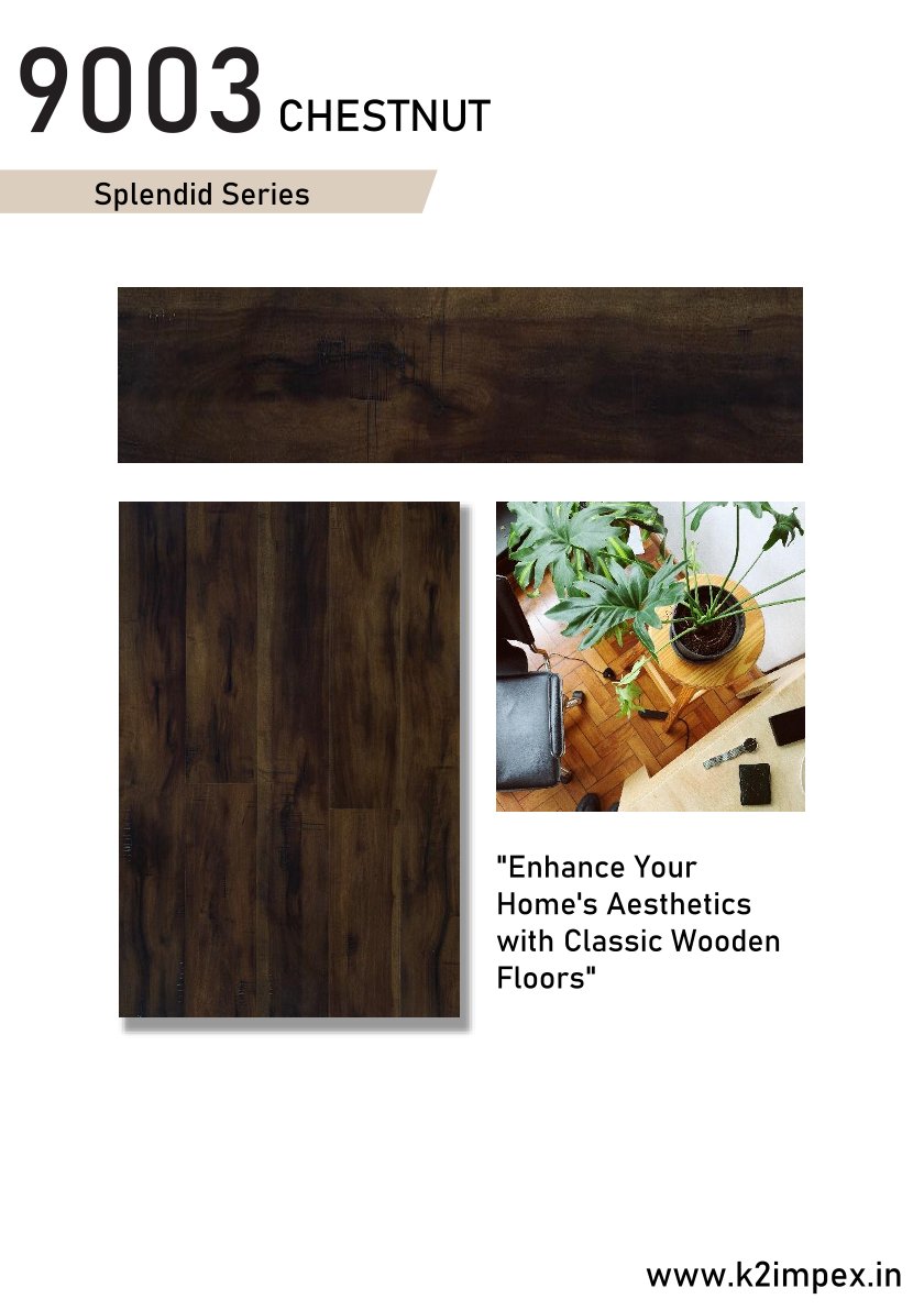 9003  CHESTNUT   8mm Laminate Flooring – Galgoo