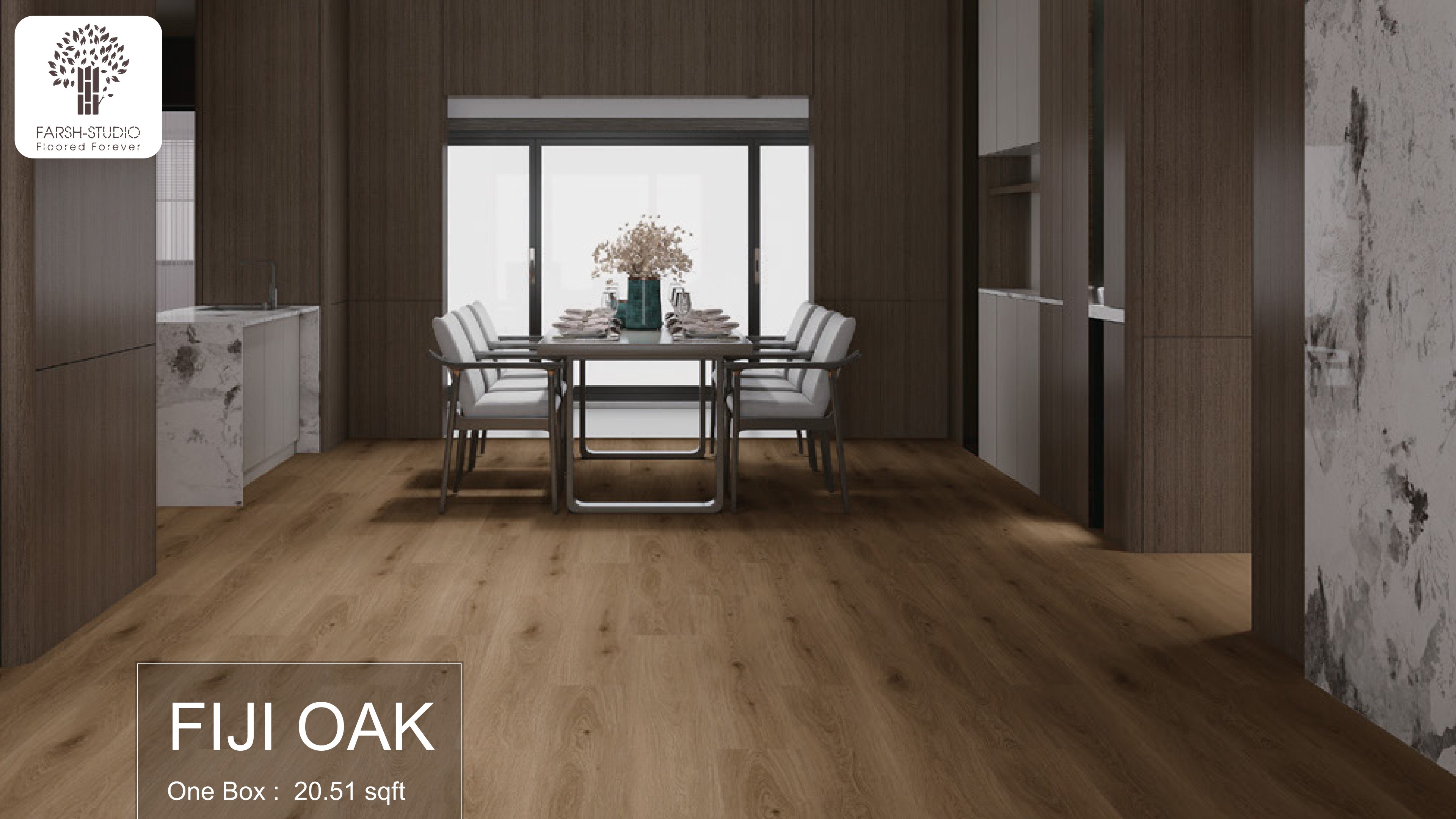 Fiji Oak 8mm Laminate Flooring – Farsh Smartline