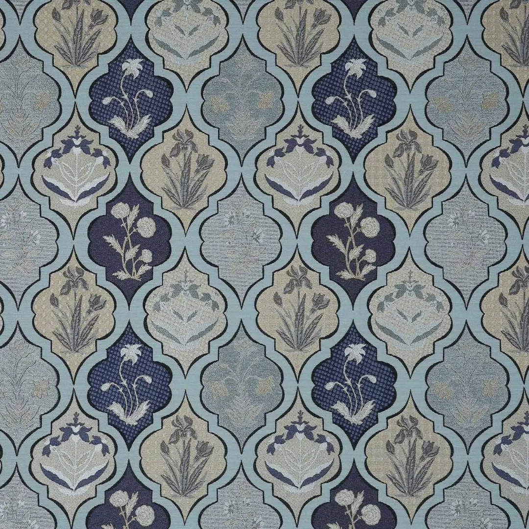 Vaya Jamewar Meenakari Allure Curtain Fabric – Elegant & Durable