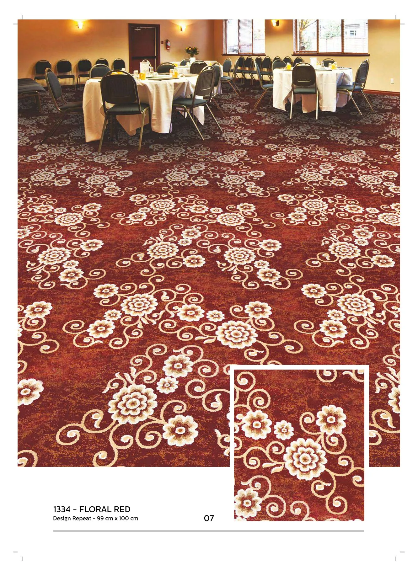 Classic Wilton Carpet Roll - 07