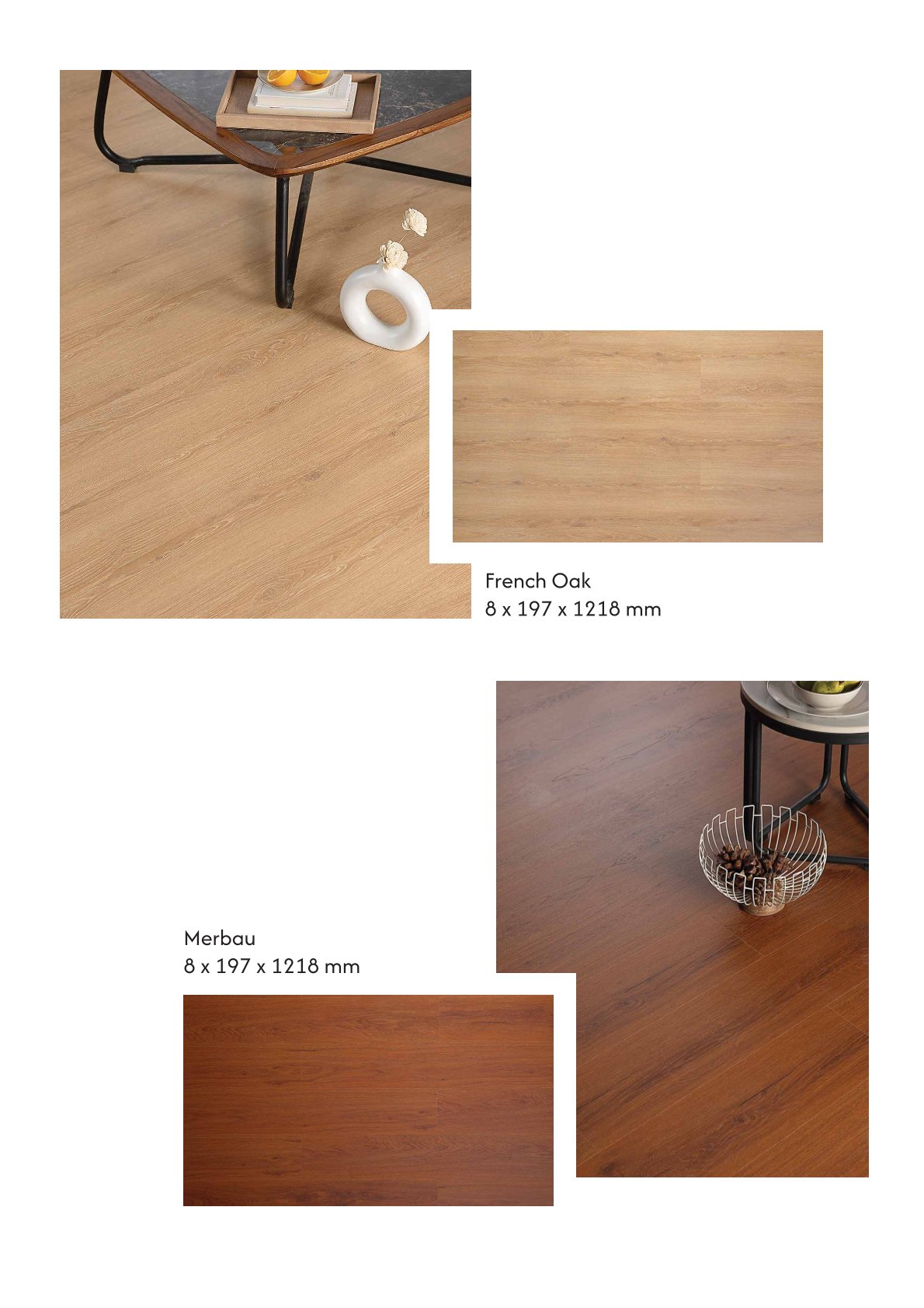 French Oak Kaara Laminate Flooring – 8mm Durable