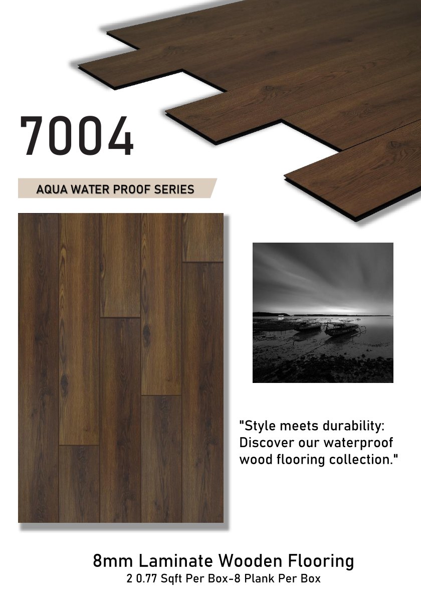 7004 Galgoo Aqua Waterproof Laminate Flooring 8mm