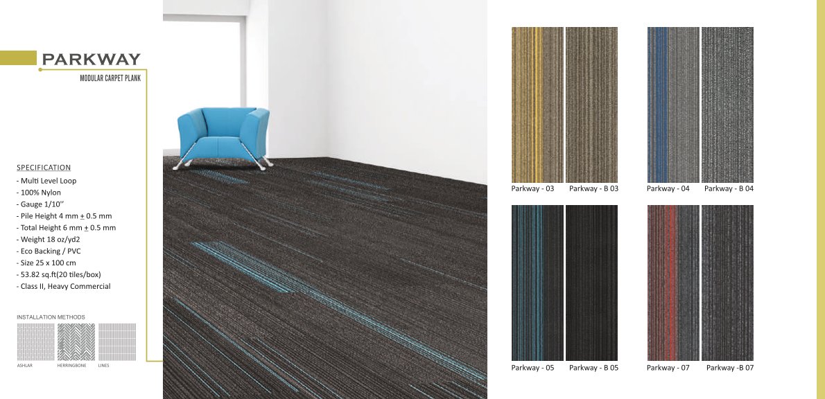 VITO Floor Modular Carpet Tile – Durable & Stylish