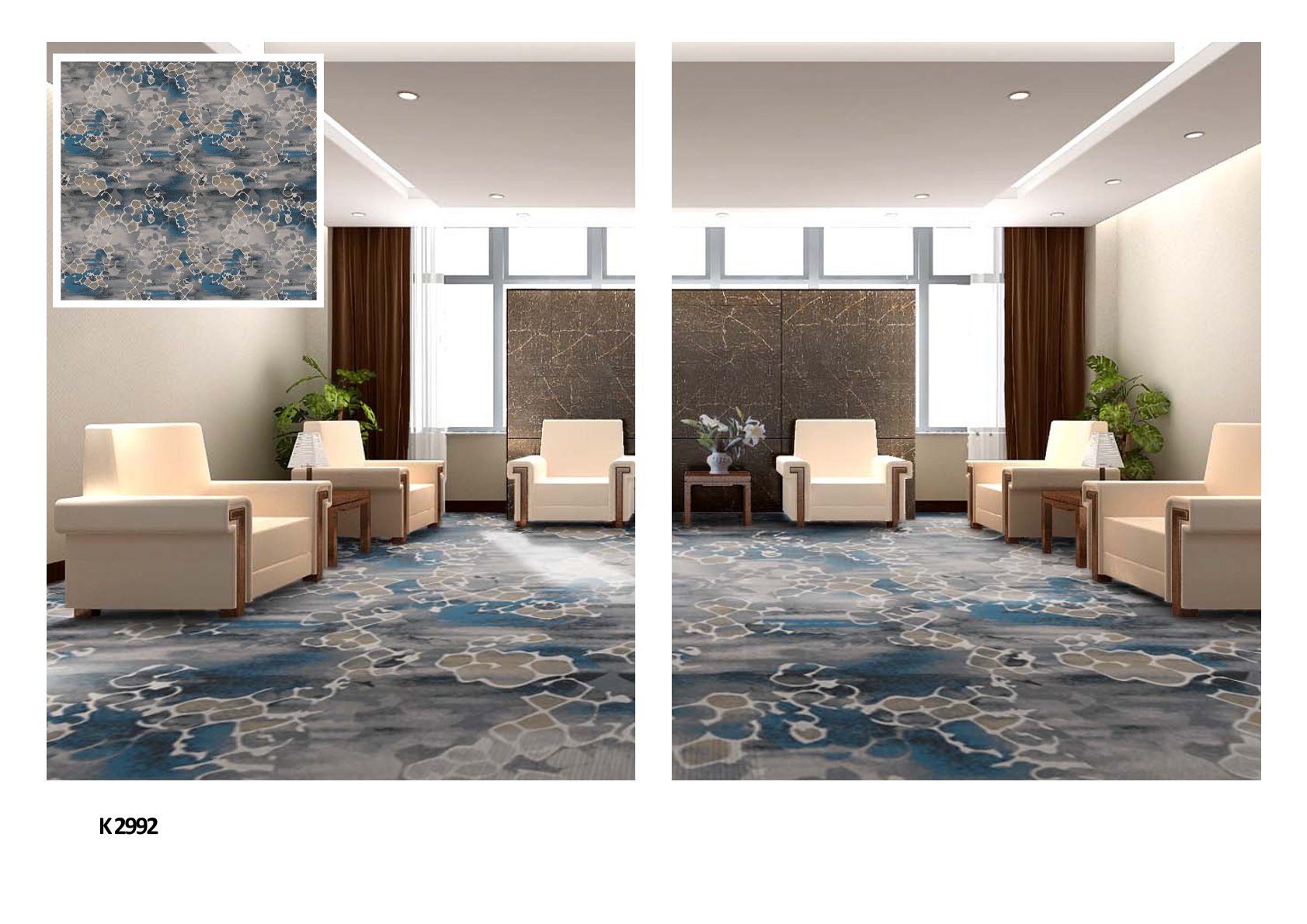 Regallia Printed Broadloom Carpet Roll K-2992 – Premium Quality