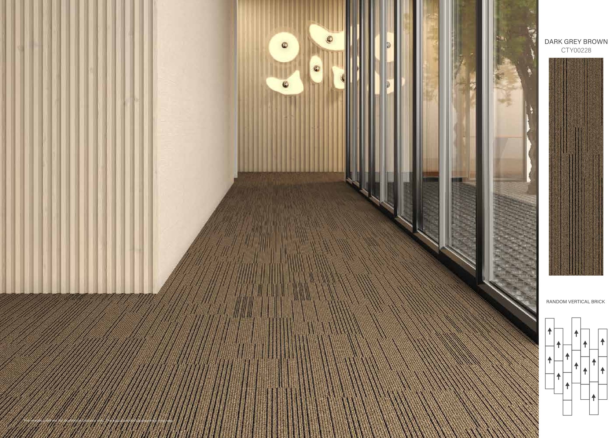 Savvy Street Carpet Tile - Durable CTY00228