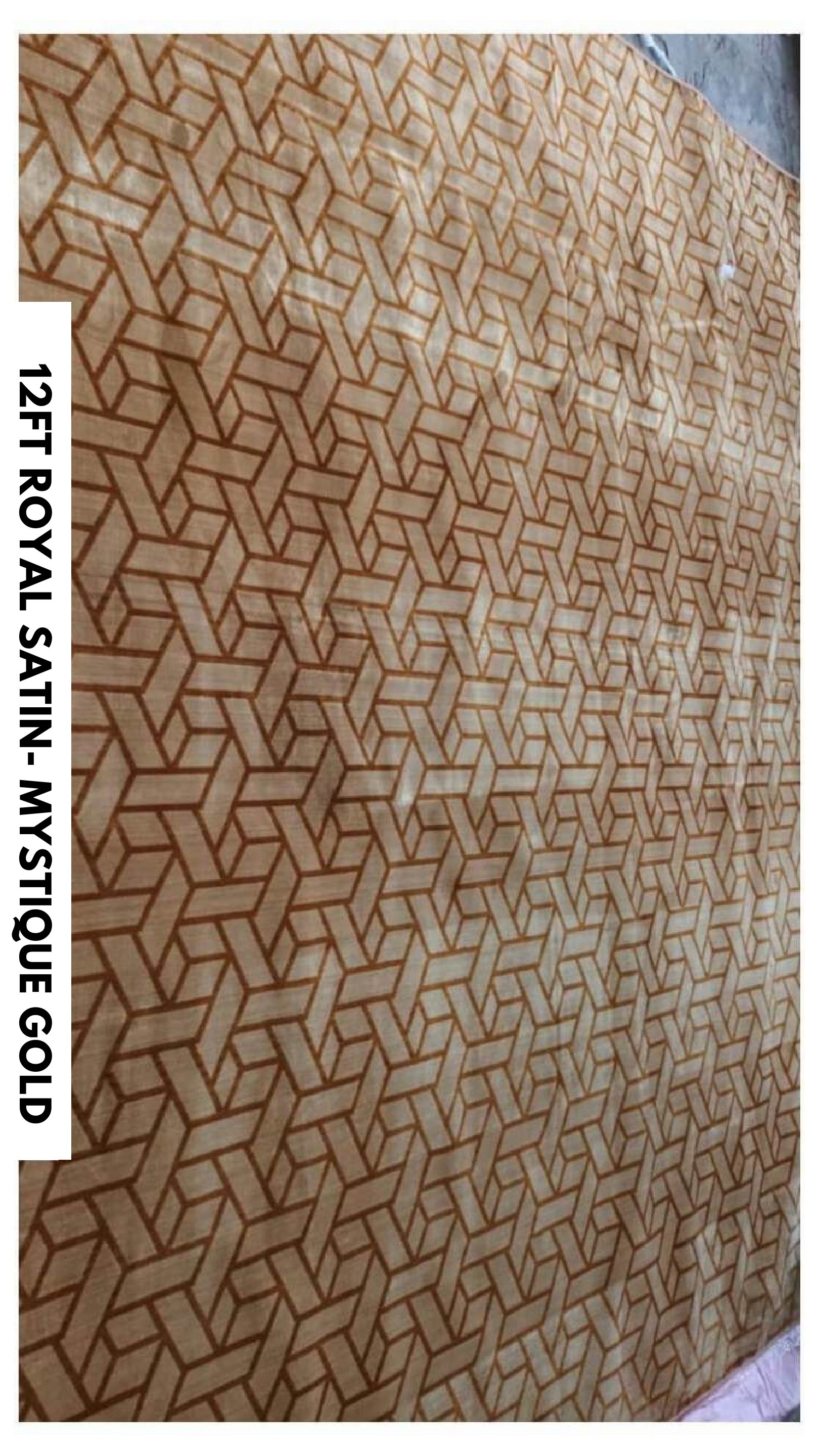 Satin Carpet Tile Mystique Gold - Luxury Flooring