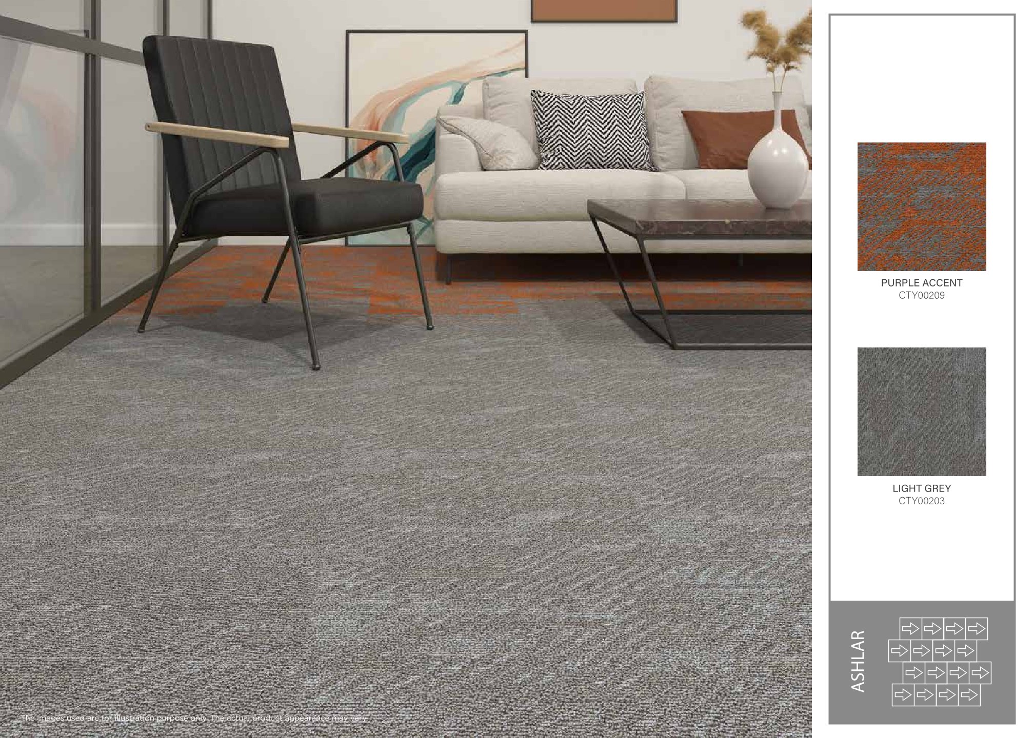 Meander Look Book Carpet Tile CTY00209 CTY00203 – Stylish Flooring