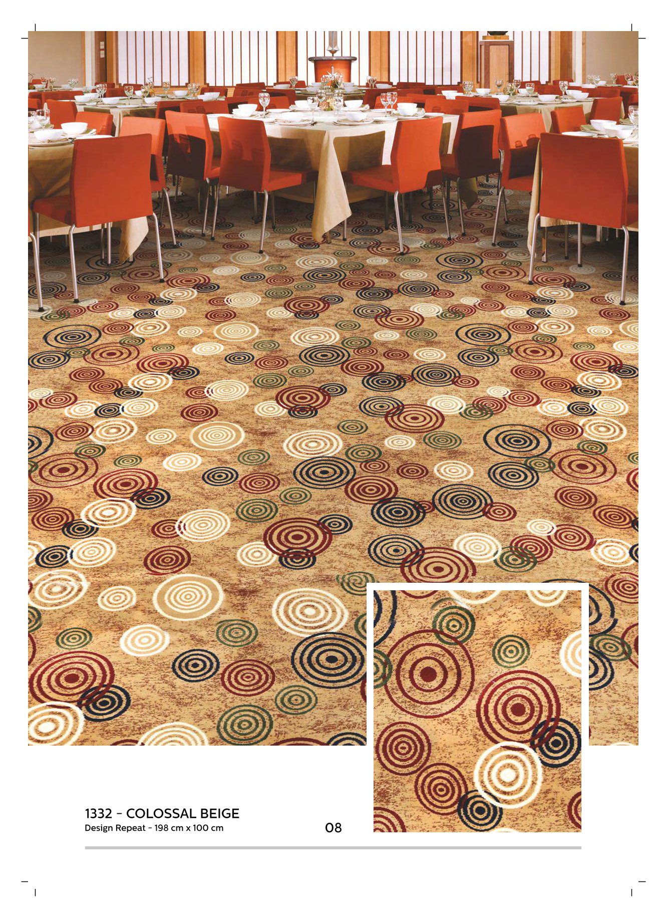 Classic Wilton Carpet Roll - 08