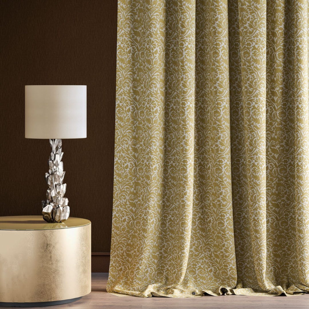 Vaya Olympia Drapery Cordoba Sahara Curtain Fabric