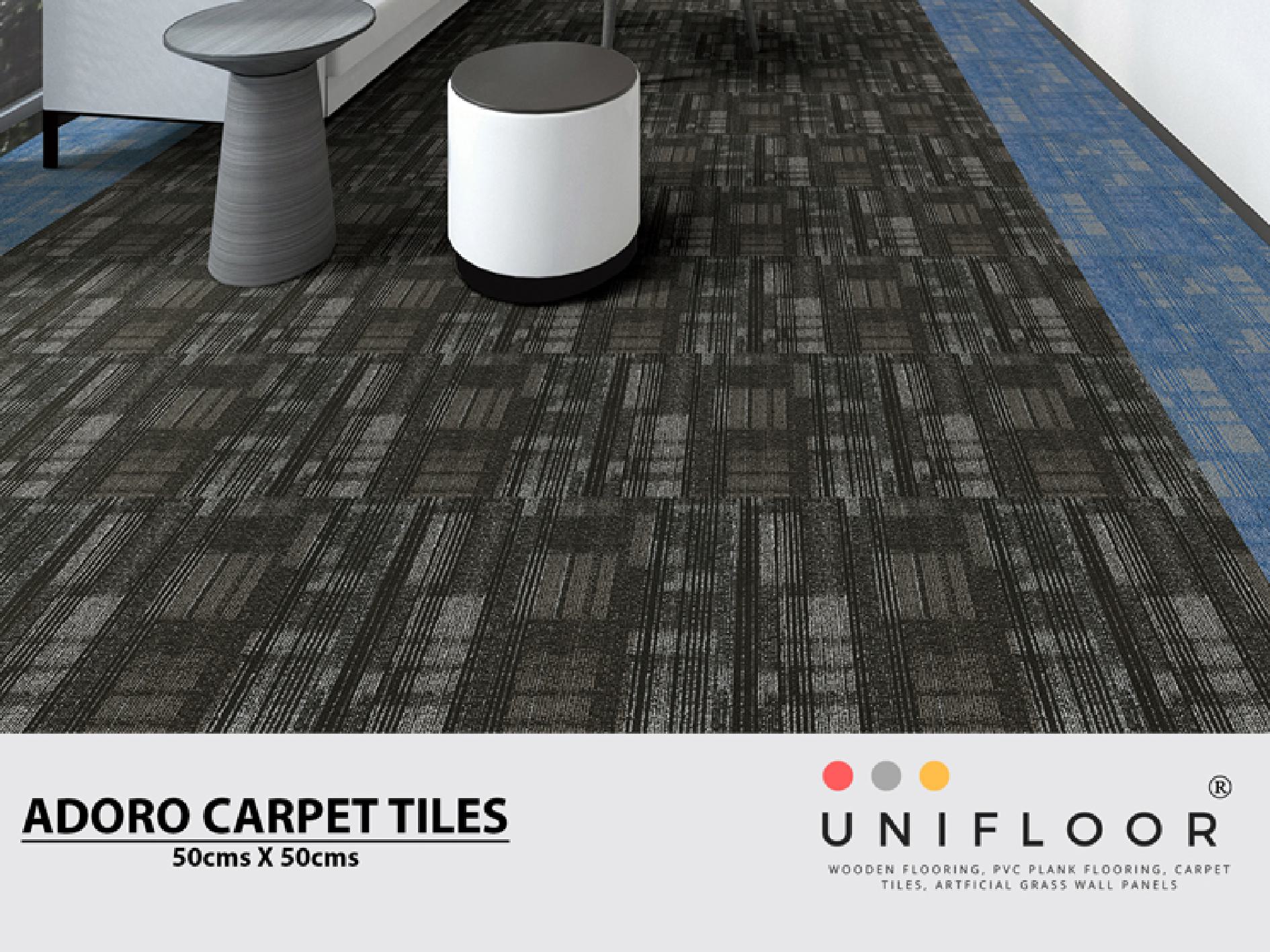 Adoro Carpet Tile 50x50cm - Stylish & Durable Flooring