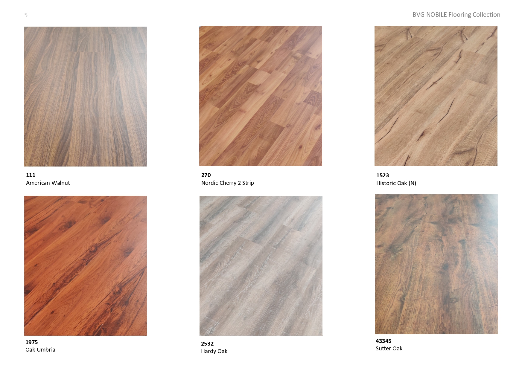 Nobile BVG Laminate Wooden Flooring