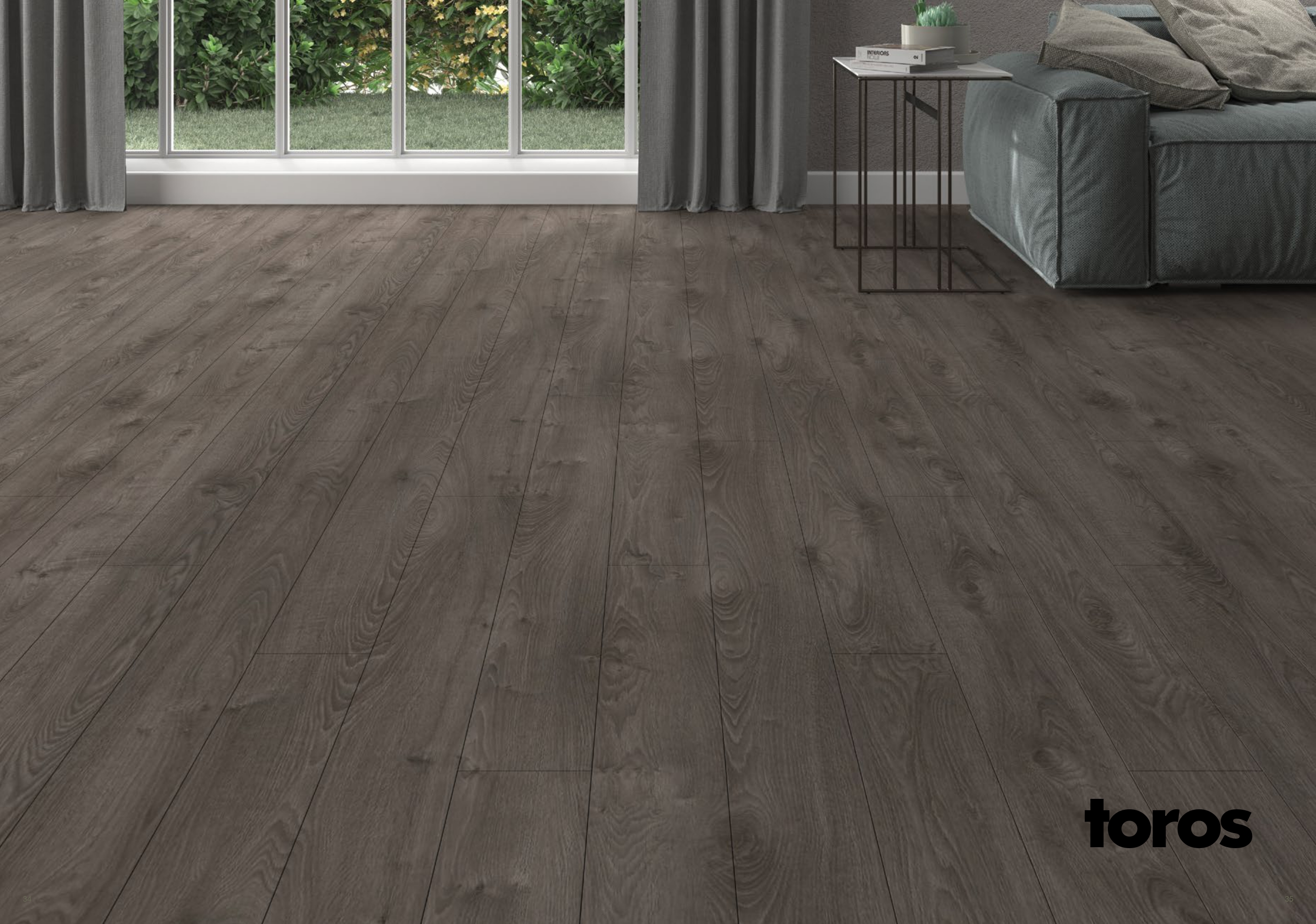 Toros Effect BVG Laminate Wooden Flooring