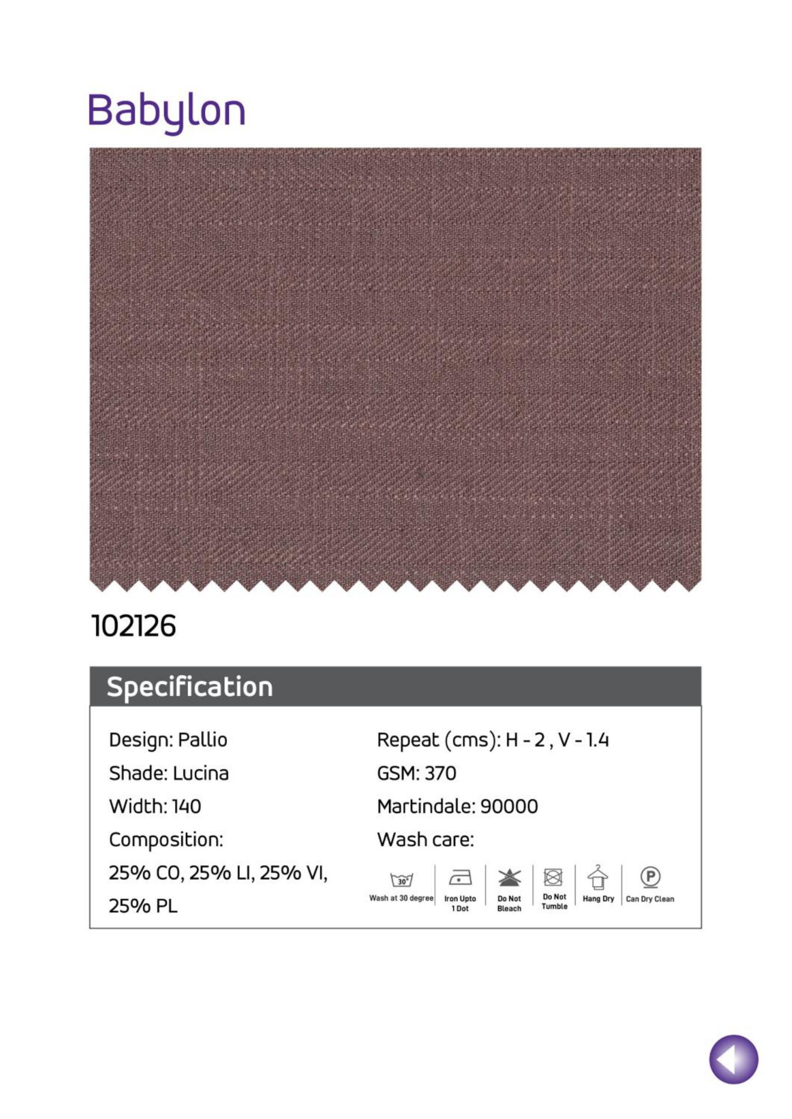 BabyLon 102126 Premium Linen Fabric - Soft & Durable