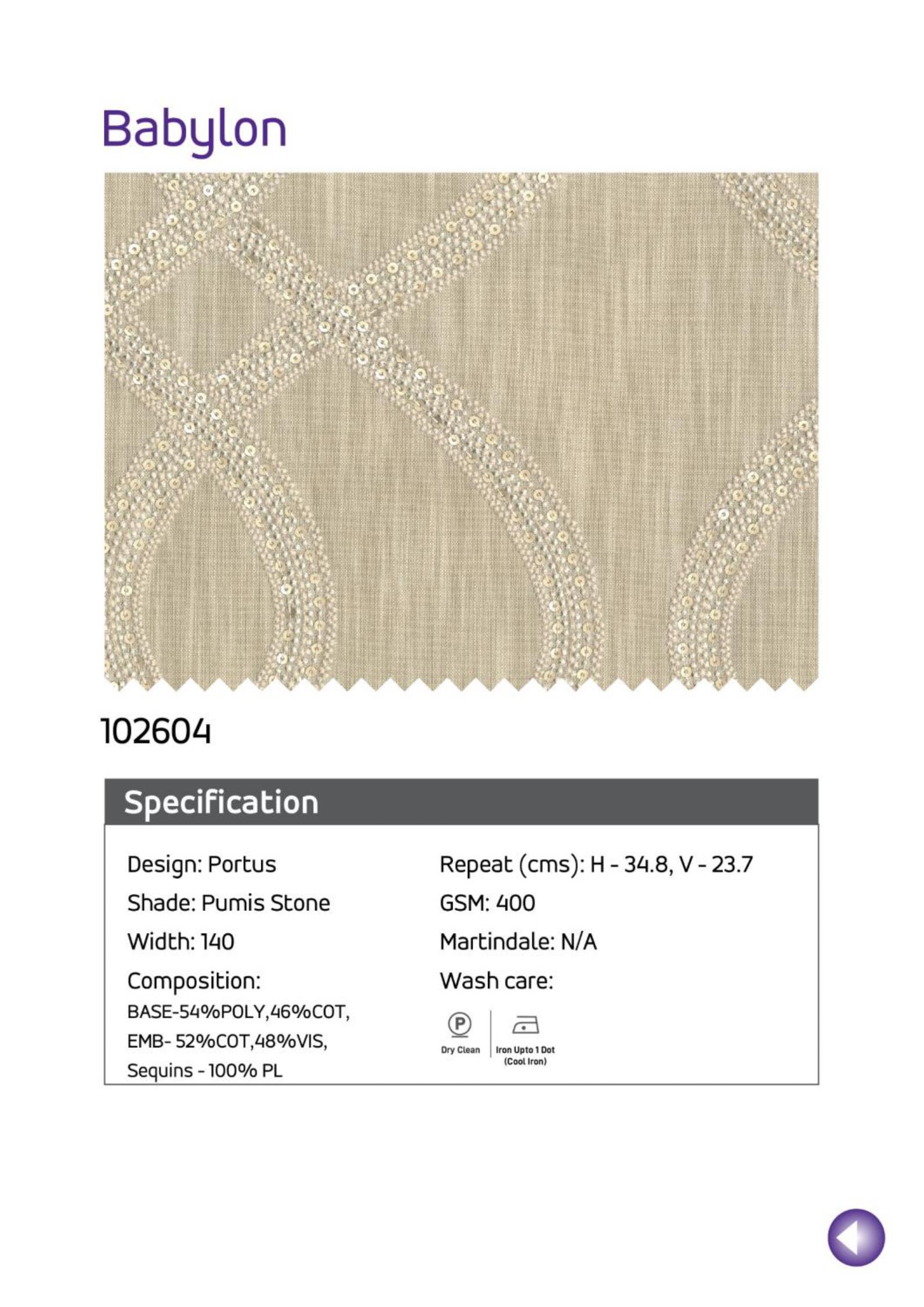 BabyLon 102604 Premium Linen Fabric