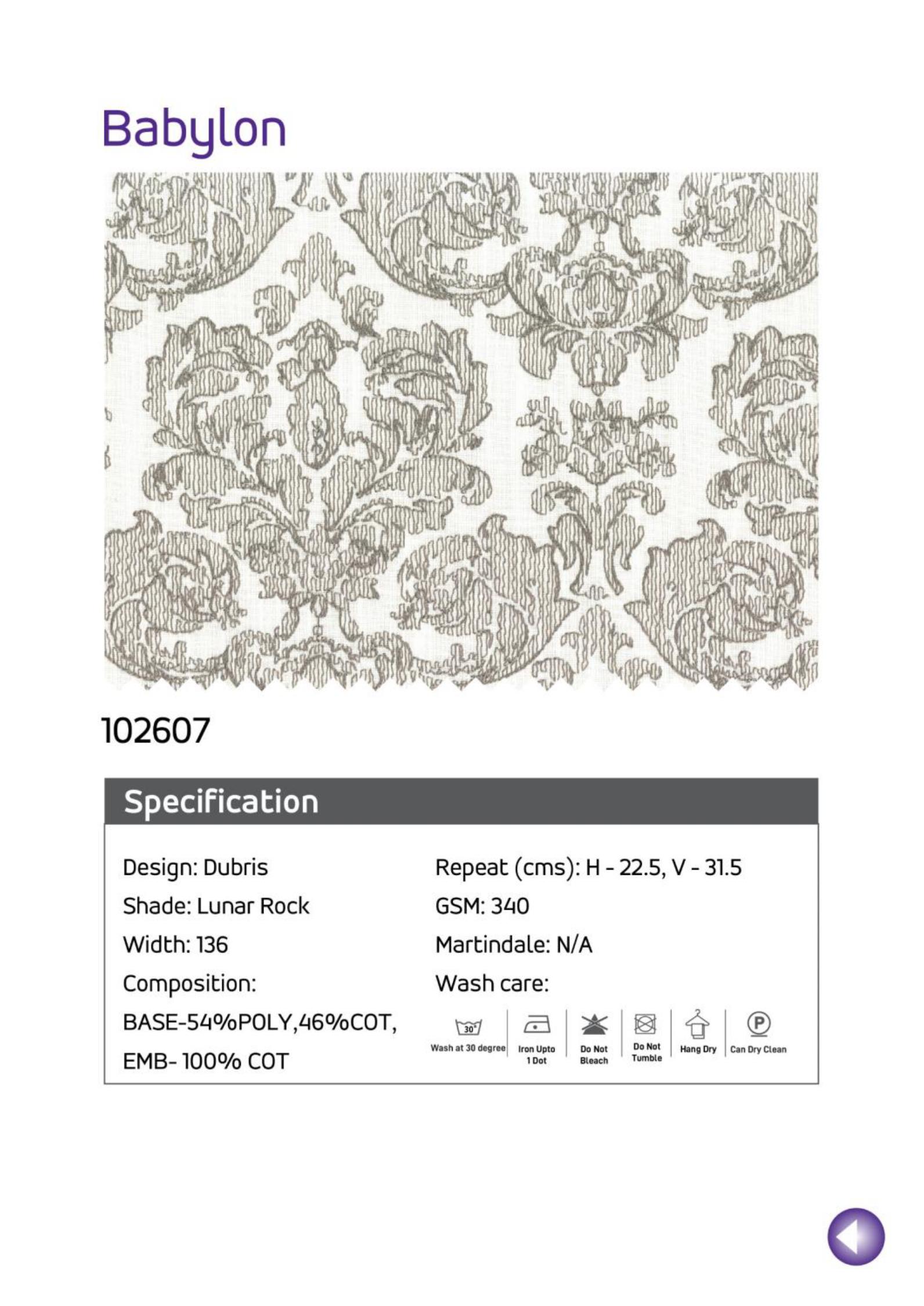 BabyLon 102607 Premium Linen Fabric