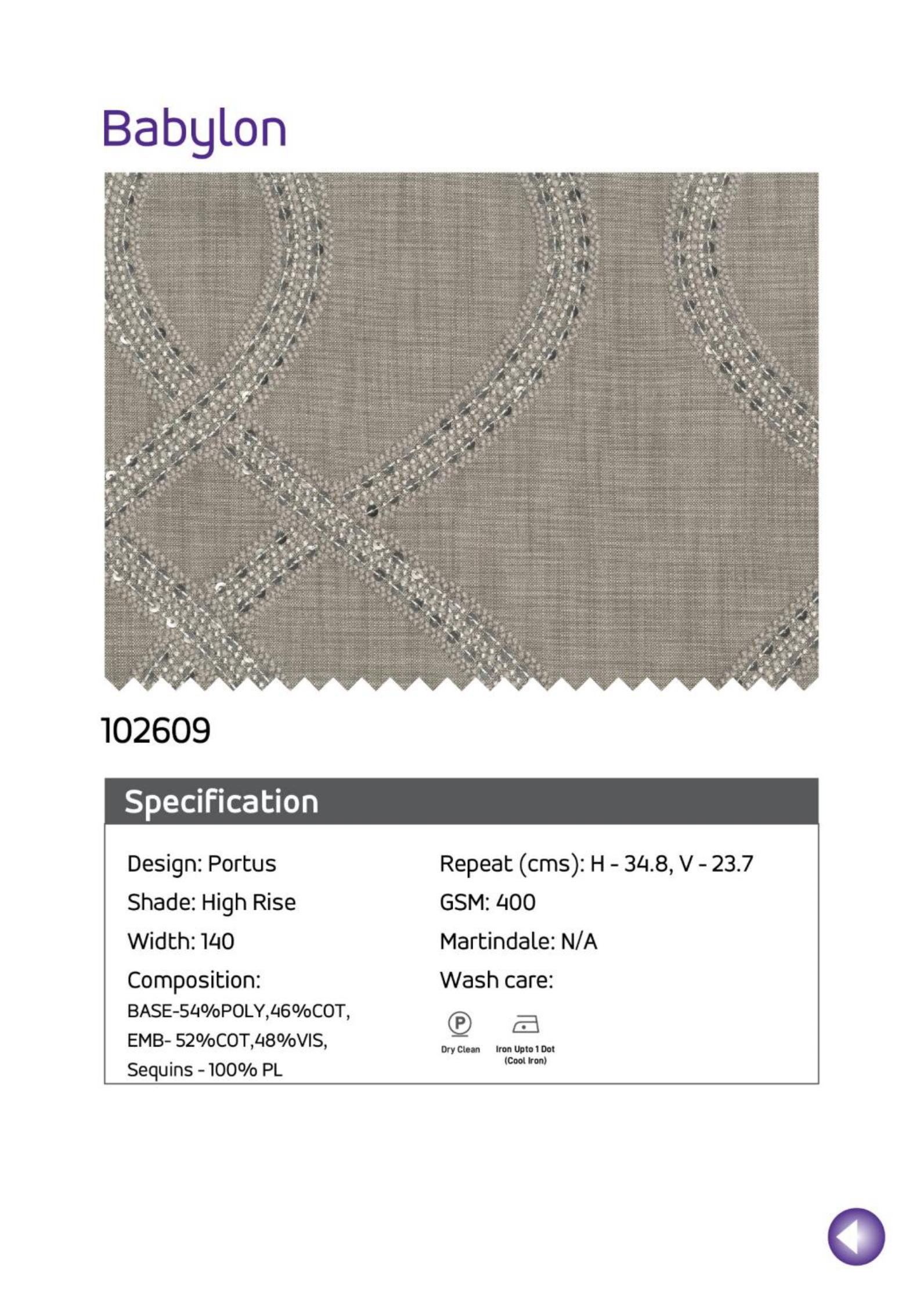 BabyLon 102609 Linen Fabric - Soft & Breathable