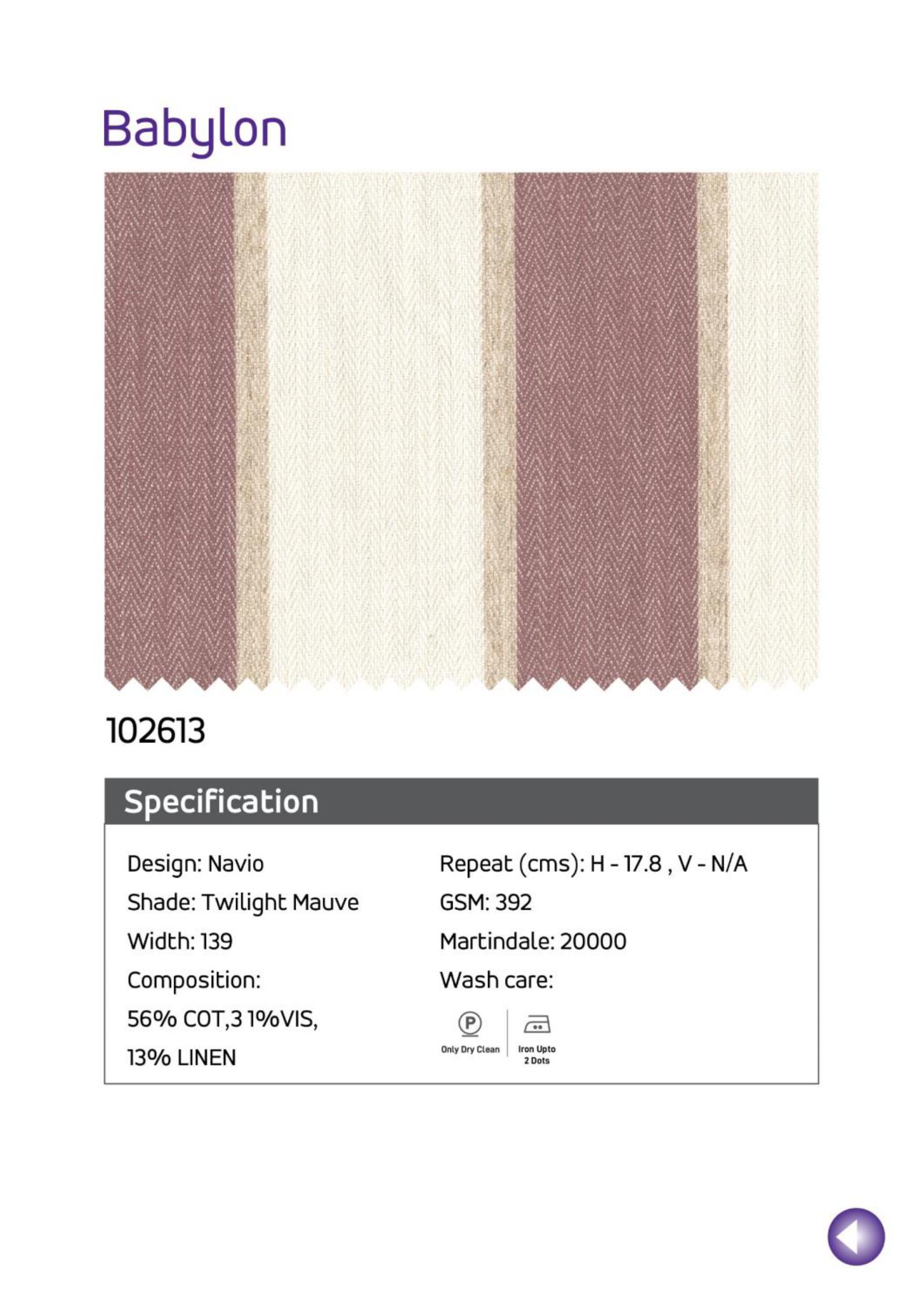 BabyLon  102613 Linen Fabric