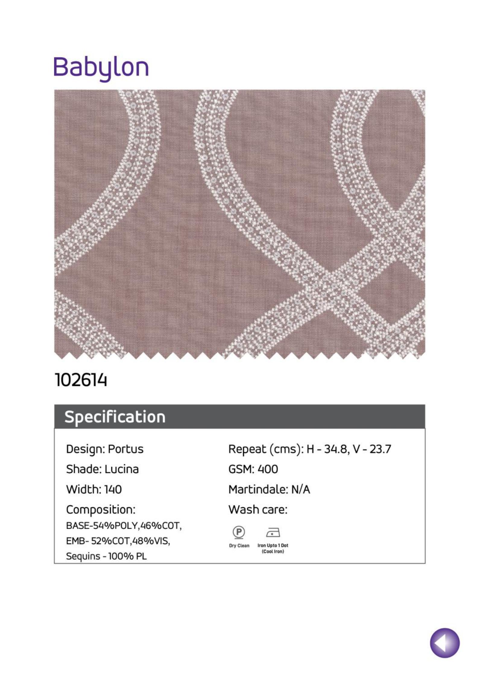 BabyLon  102614 Linen Fabric